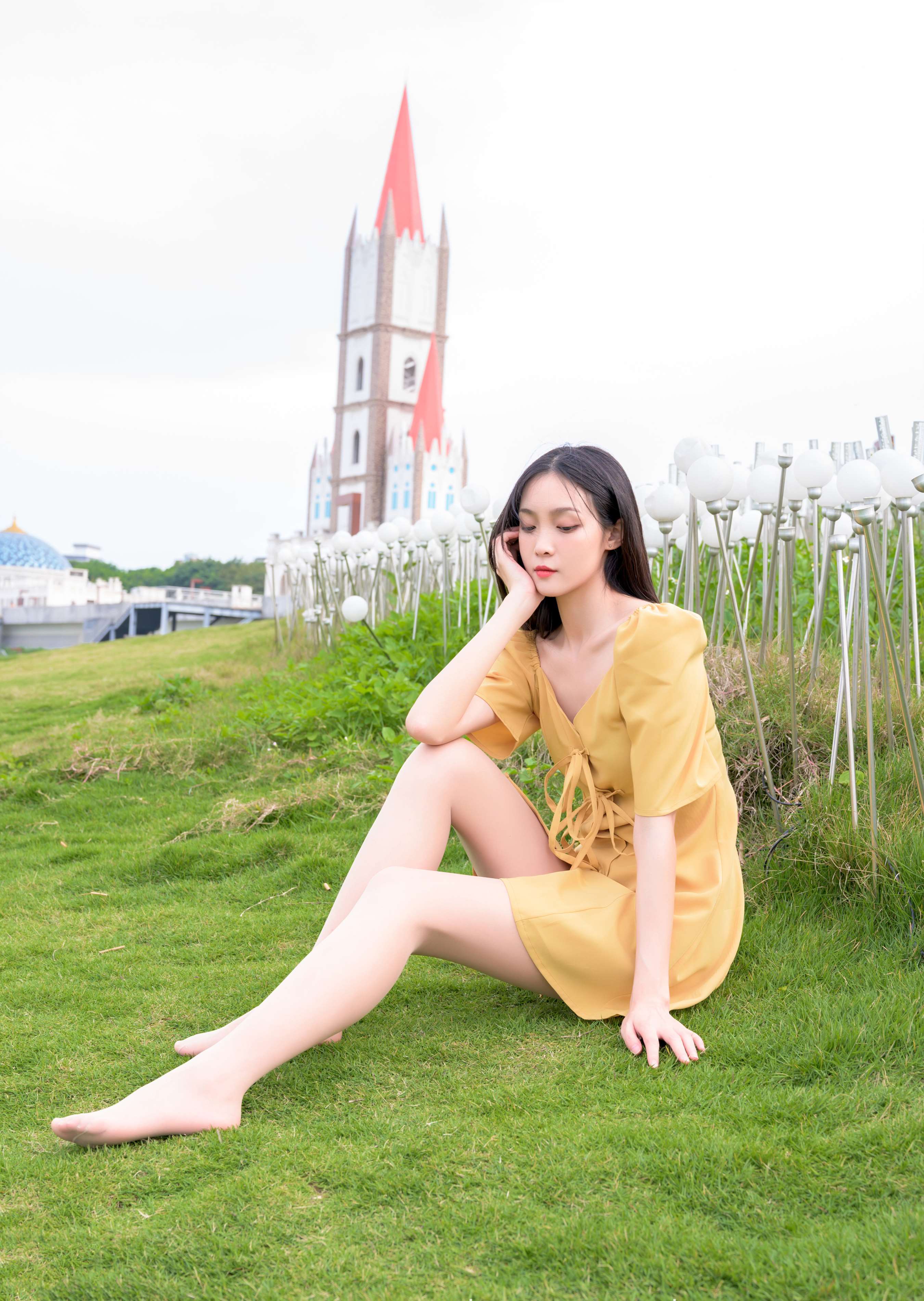 《君君小姐姐天气好一起去郊游吧》作品图