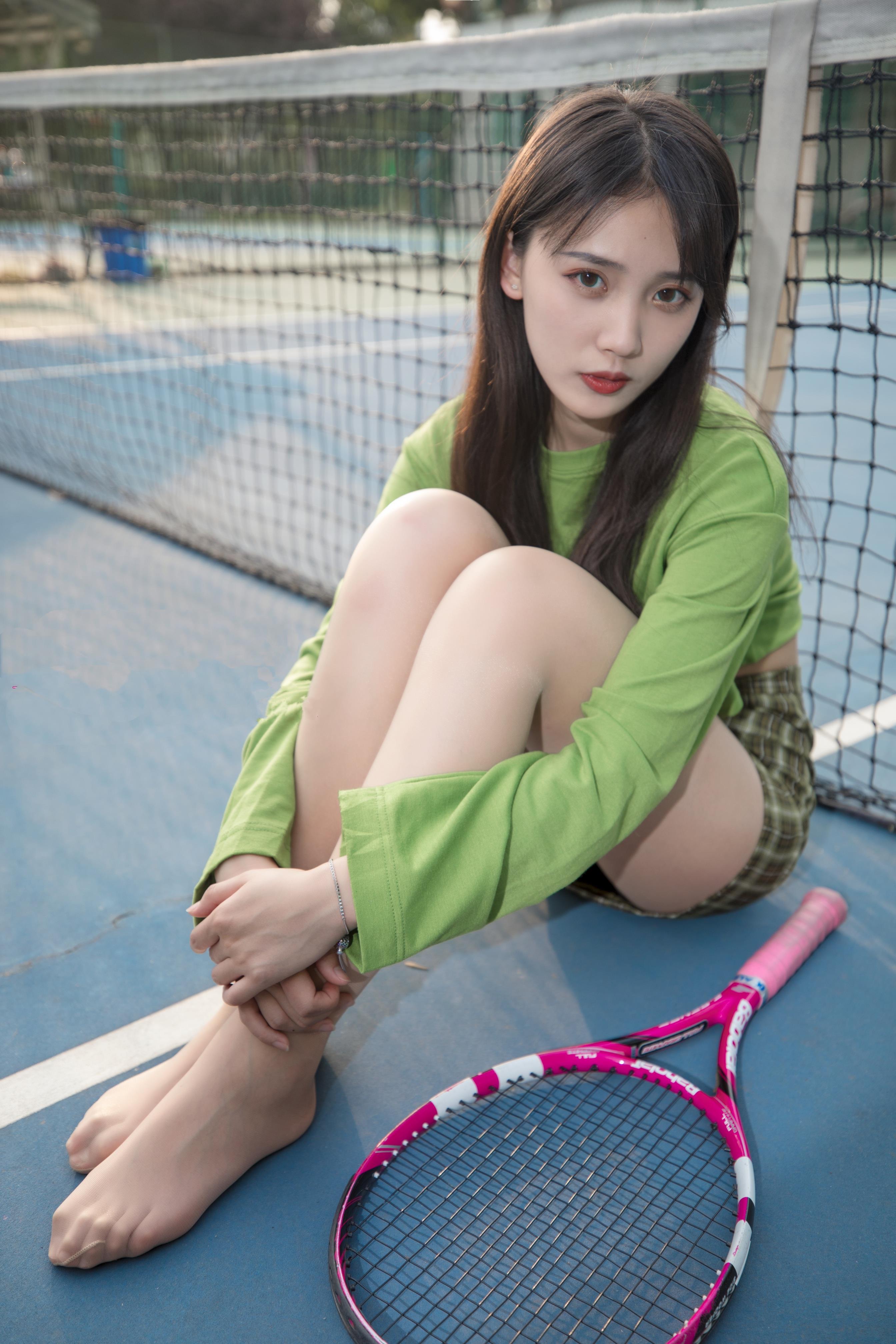 《刚打完棒球的丝袜脚丫》作品图