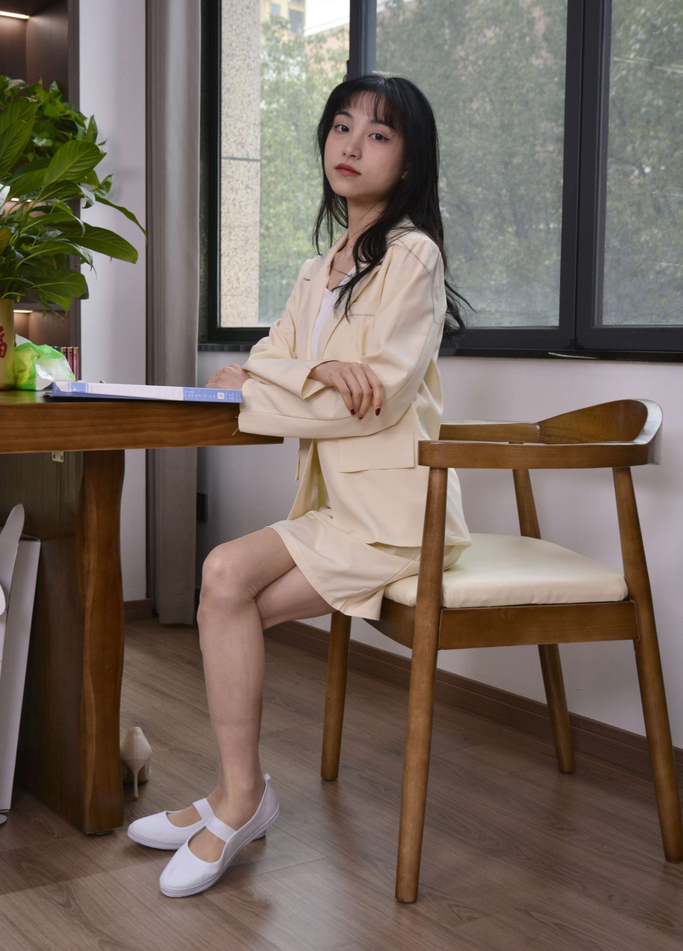 《柒柒 工作用鞋》作品图