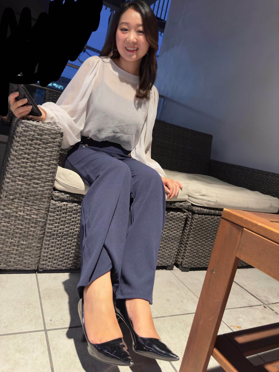 《高跟鞋气质美女足拍》作品图