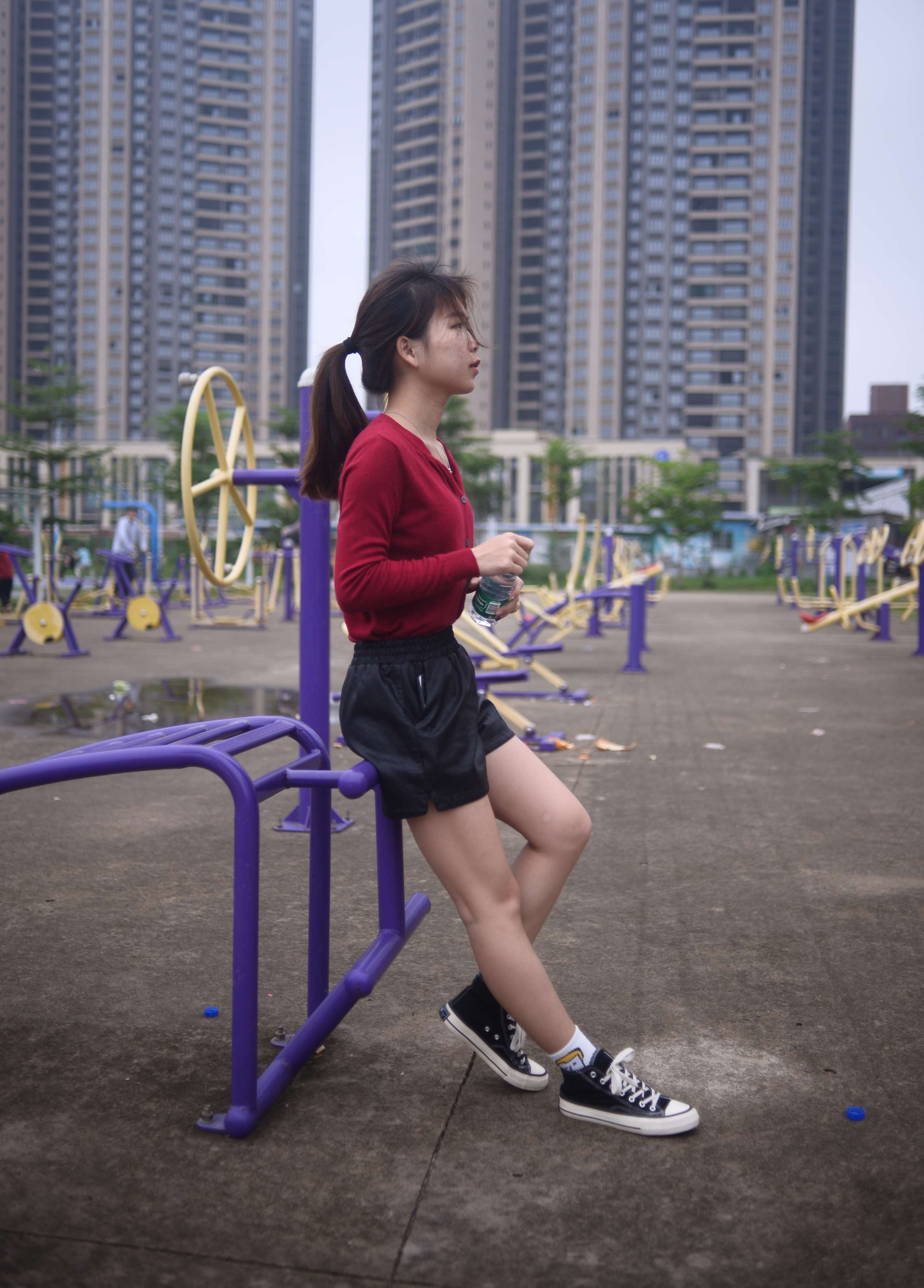 《小茜学妹 追赶日落 》作品图