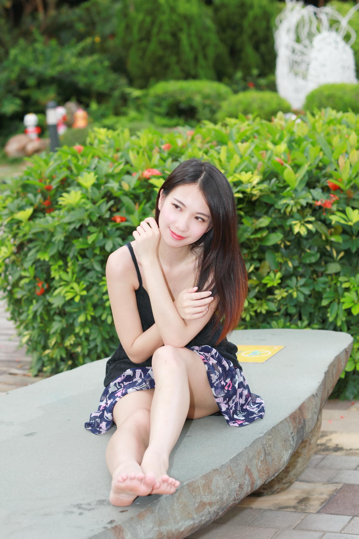 《户外风车少女》作品图