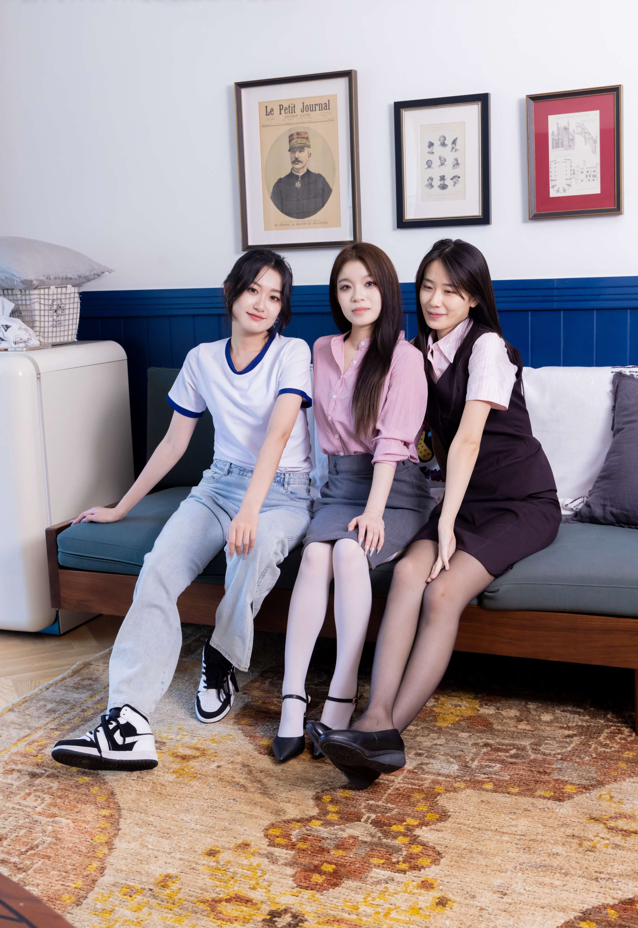 《菜菜&小敏&闪闪-秋日温情》作品图