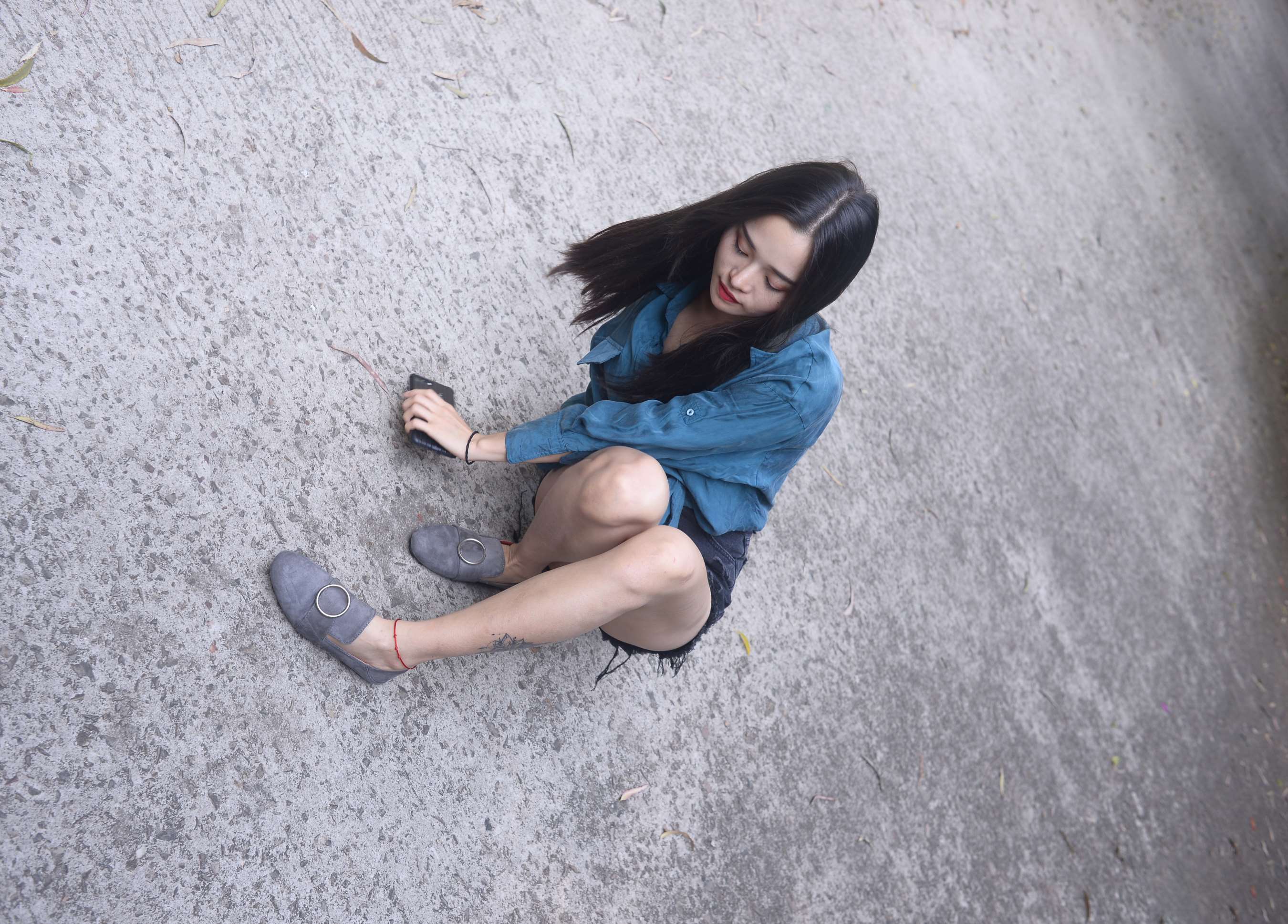 《文文-海蓝时见鲸》作品图