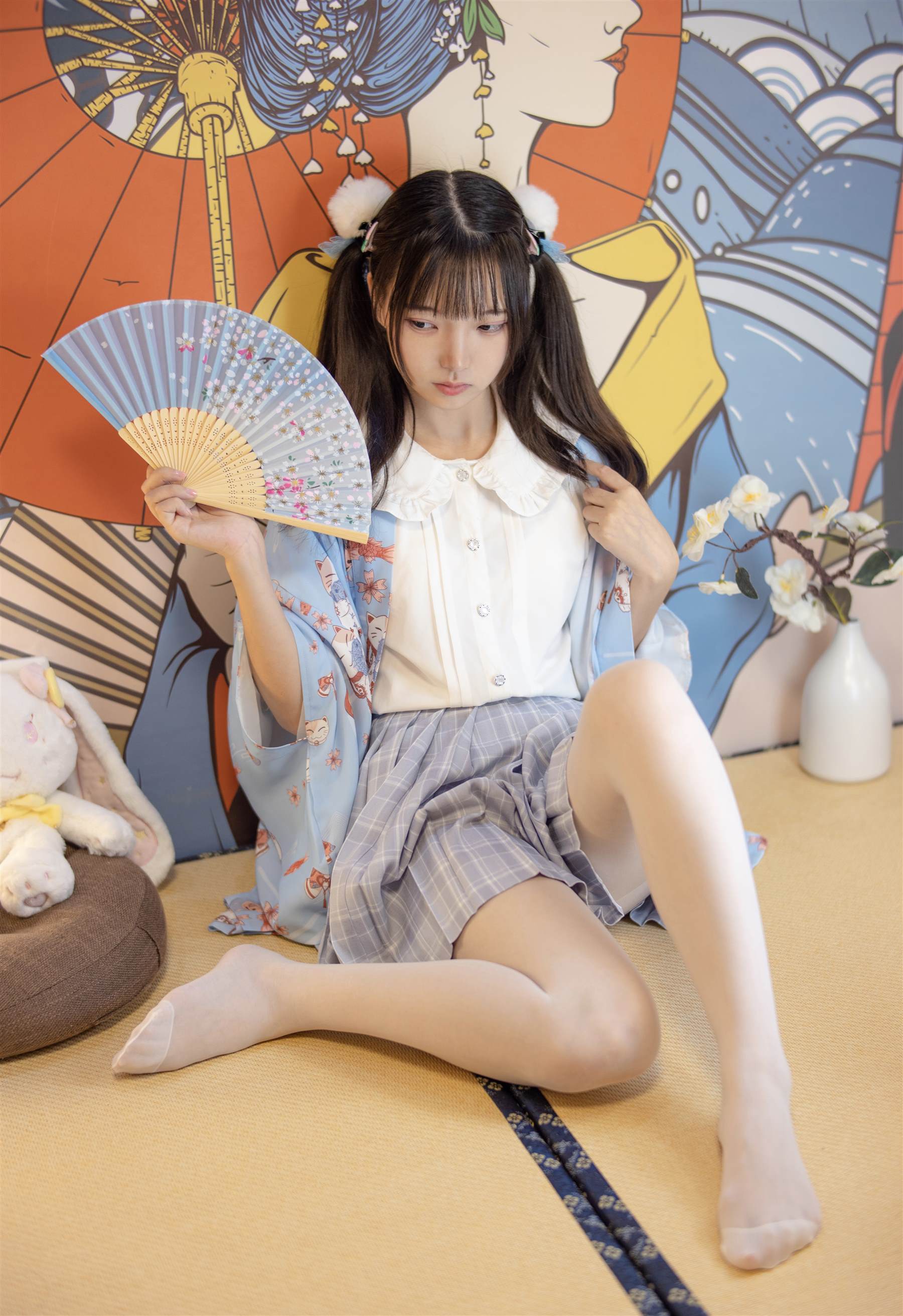 《日系和服の丝袜脚丫+视频1个》作品图