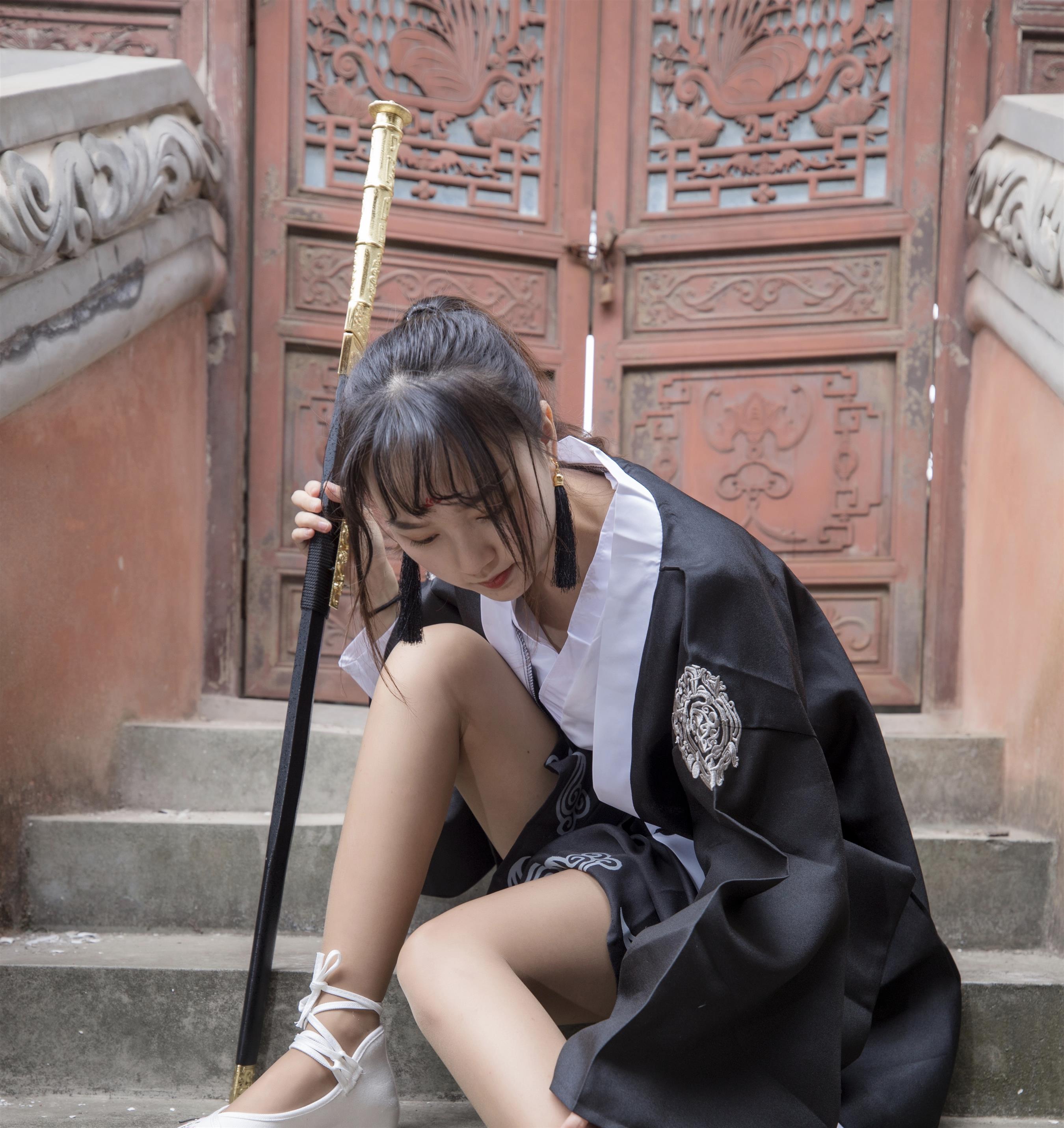 《小玥玥古风侠客+视频1个》作品图