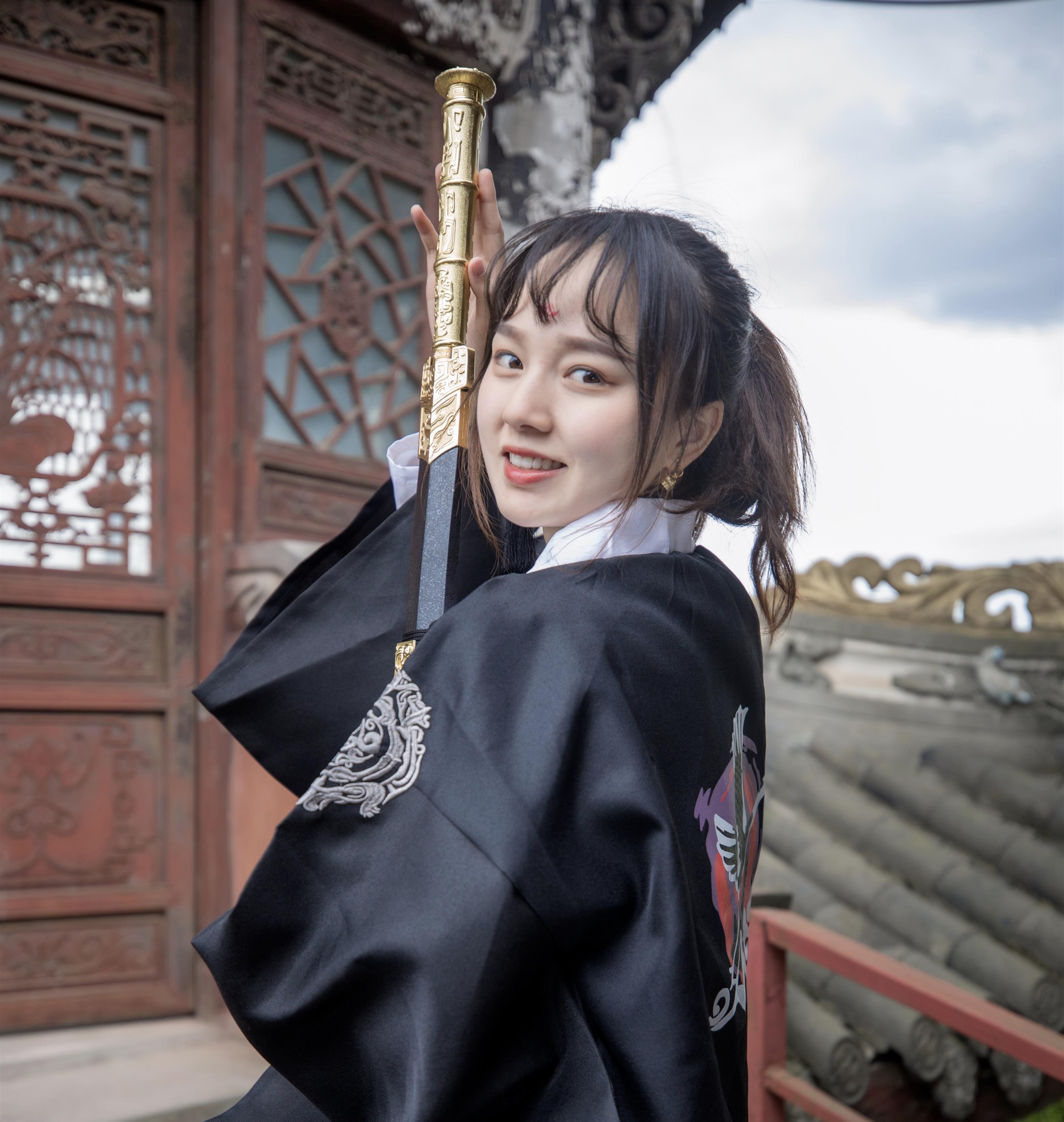 《小玥玥古风侠客+视频1个》作品图