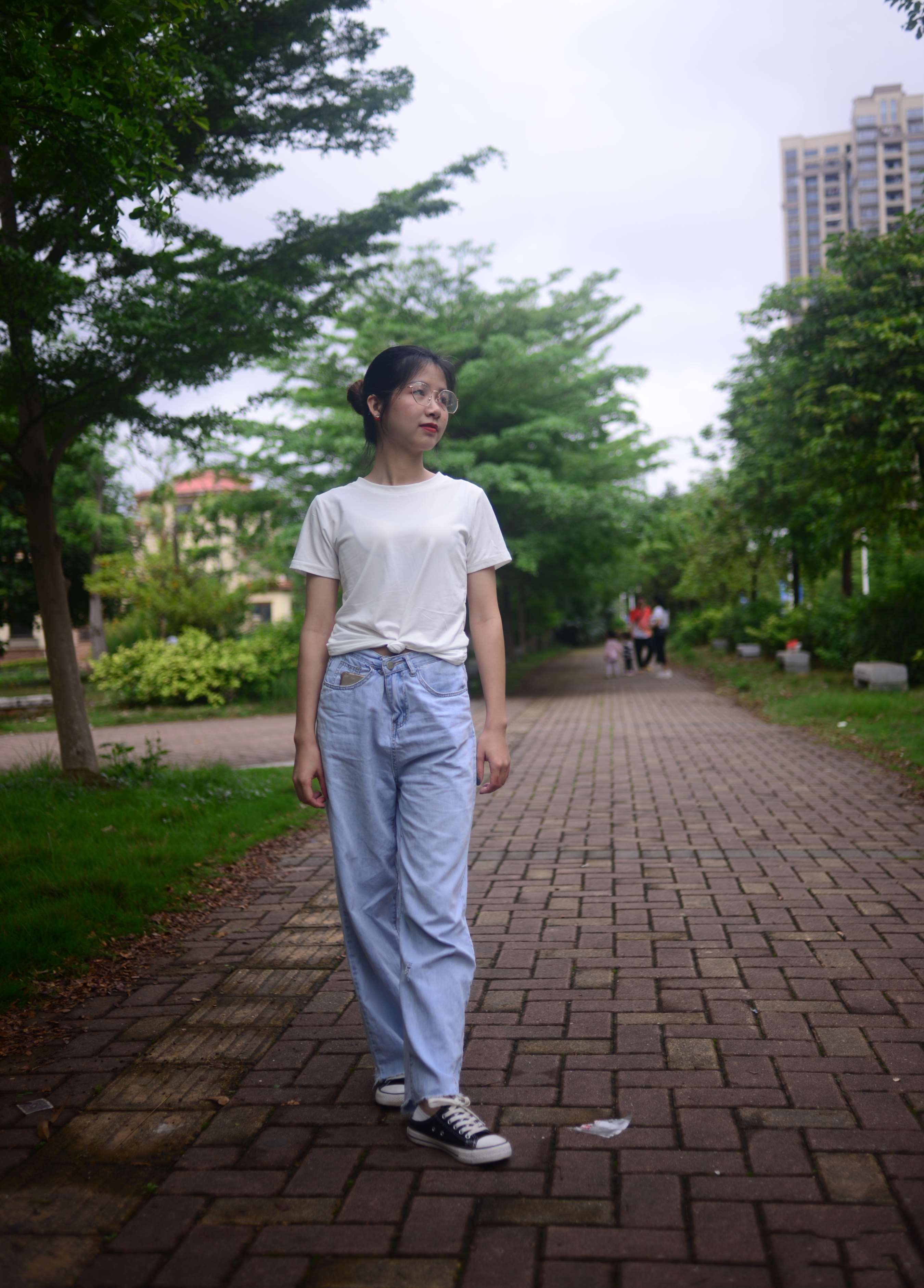 《七喜学妹-晚霞在贩售快乐》作品图