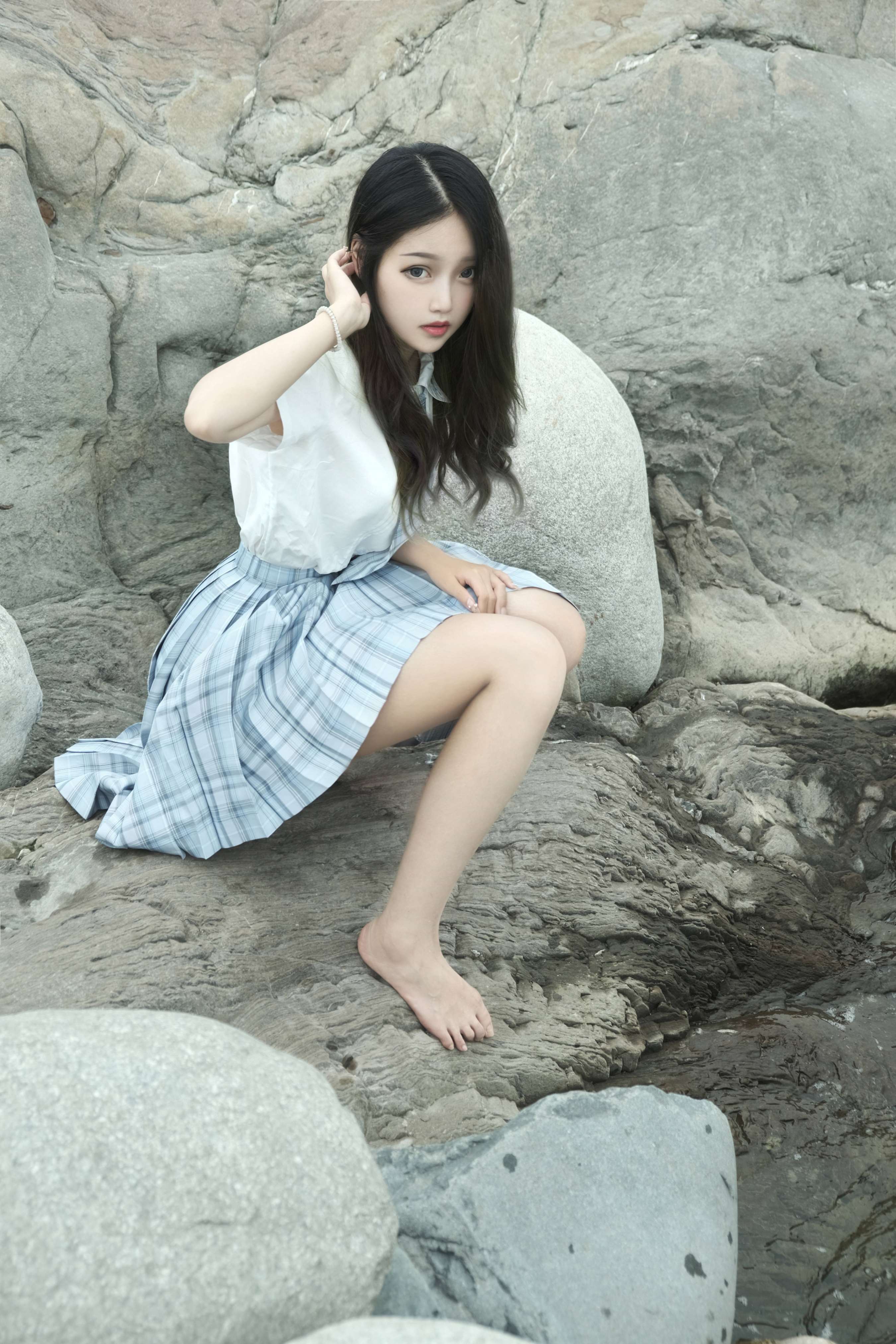 《软软-河边JK》作品图