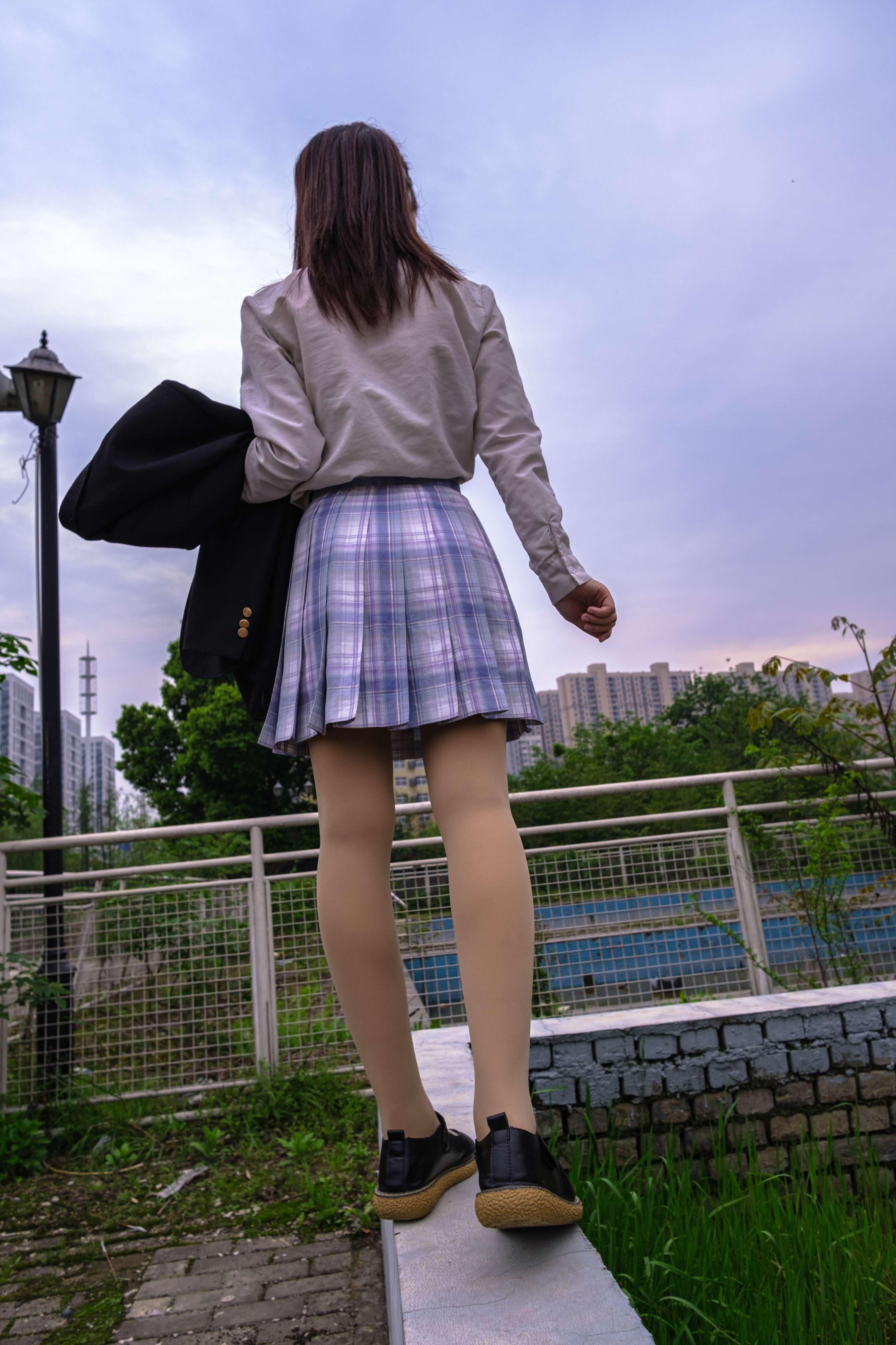 《日系JK制服の厚丝足》作品图