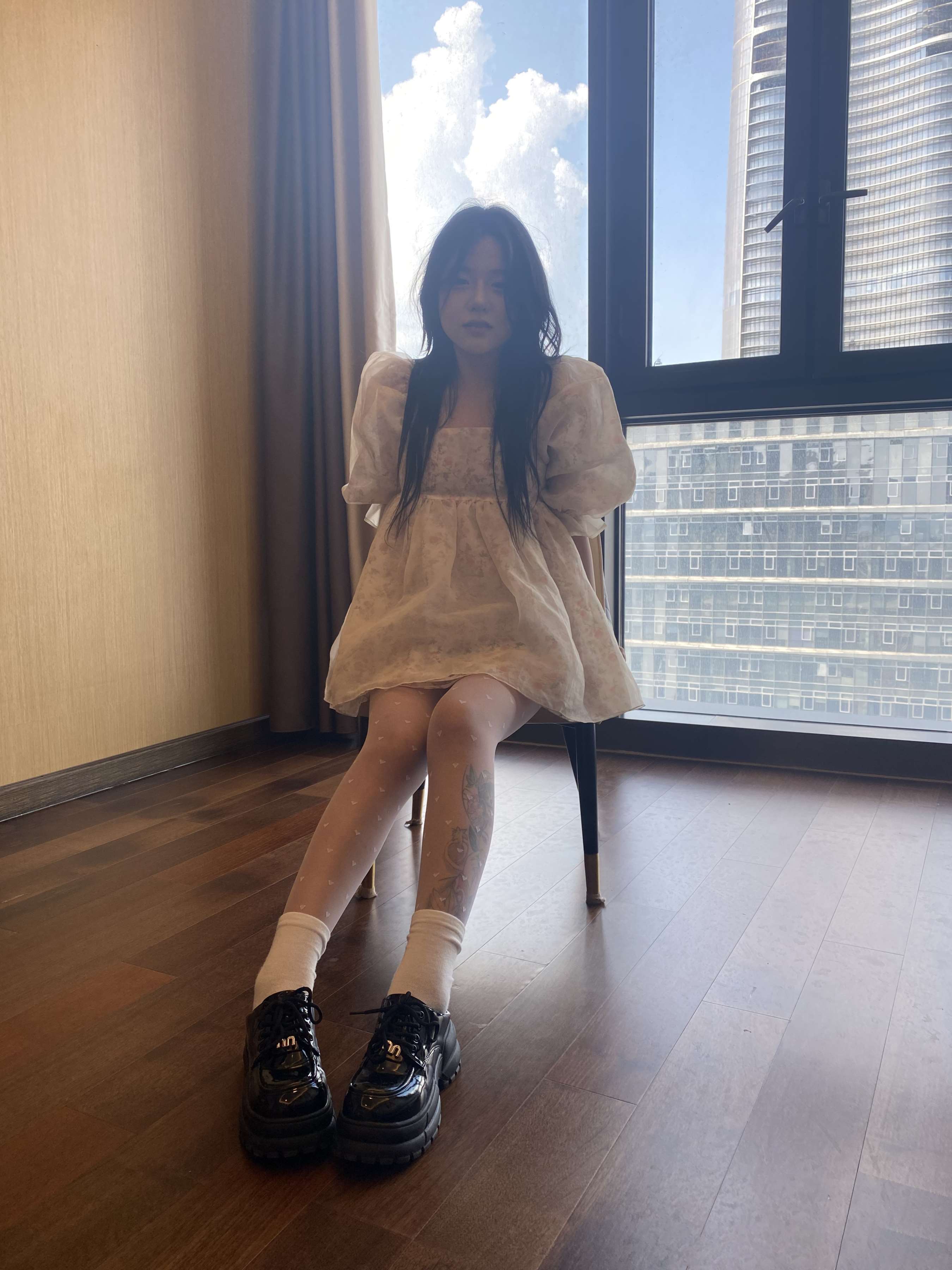 《婉婉 心形薄丝》作品图