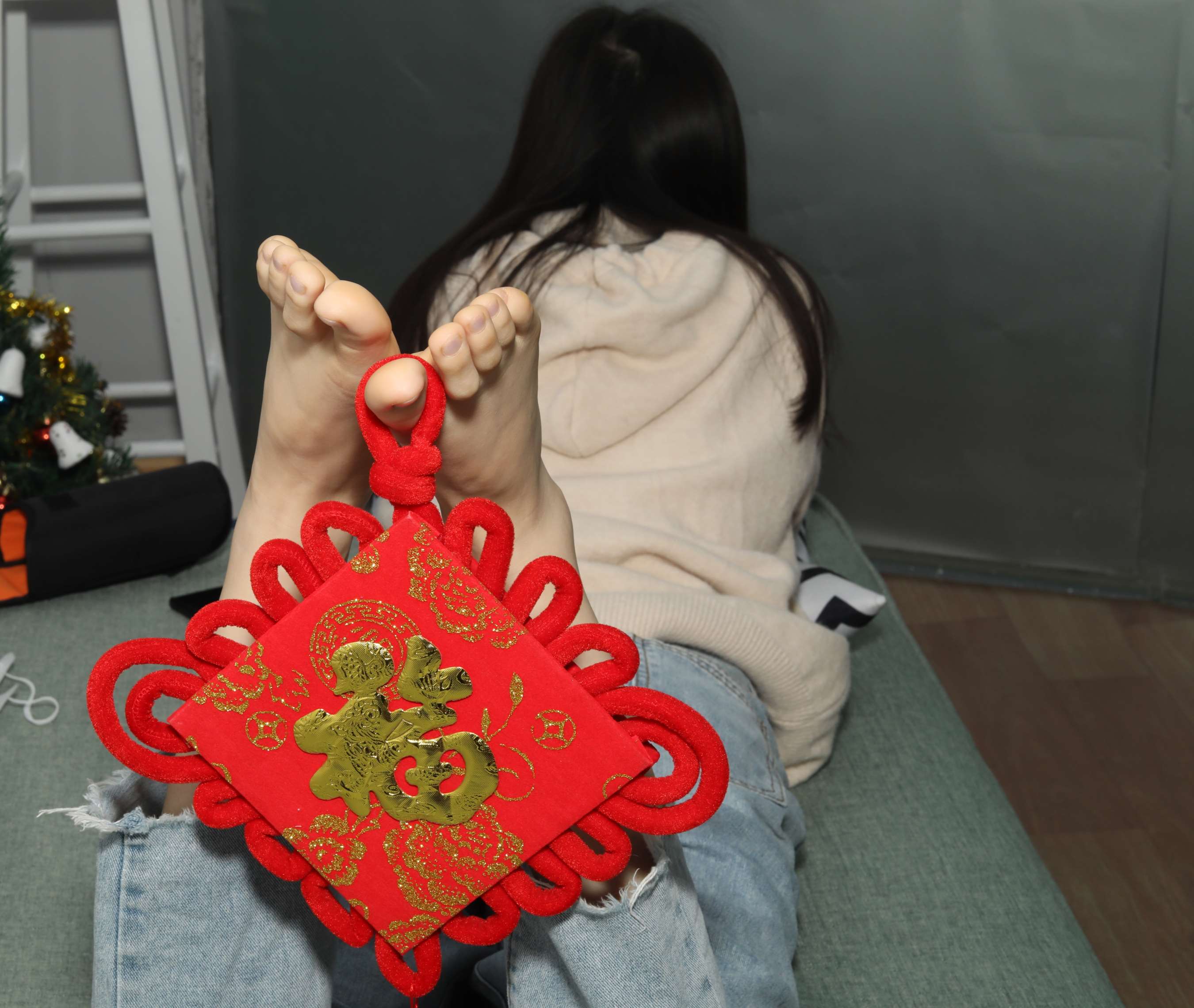 《小芳祝大家新春快乐！》作品图