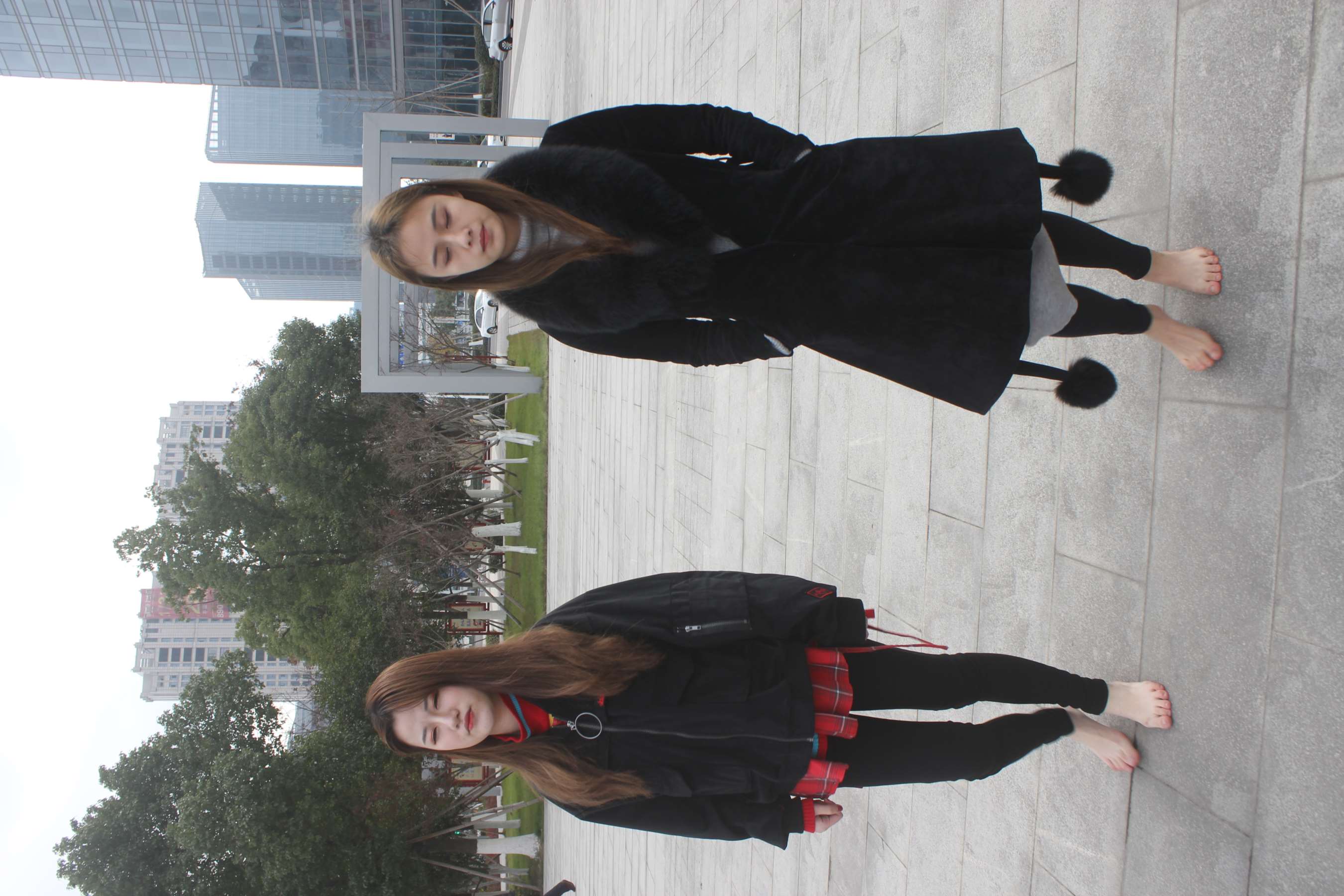 《赤脚两姐妹》作品图