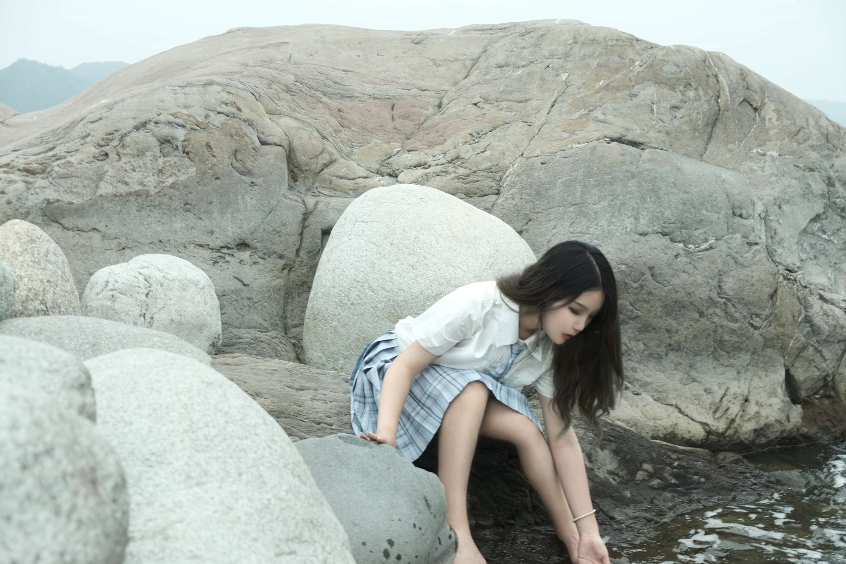 《软软-河边JK》作品图