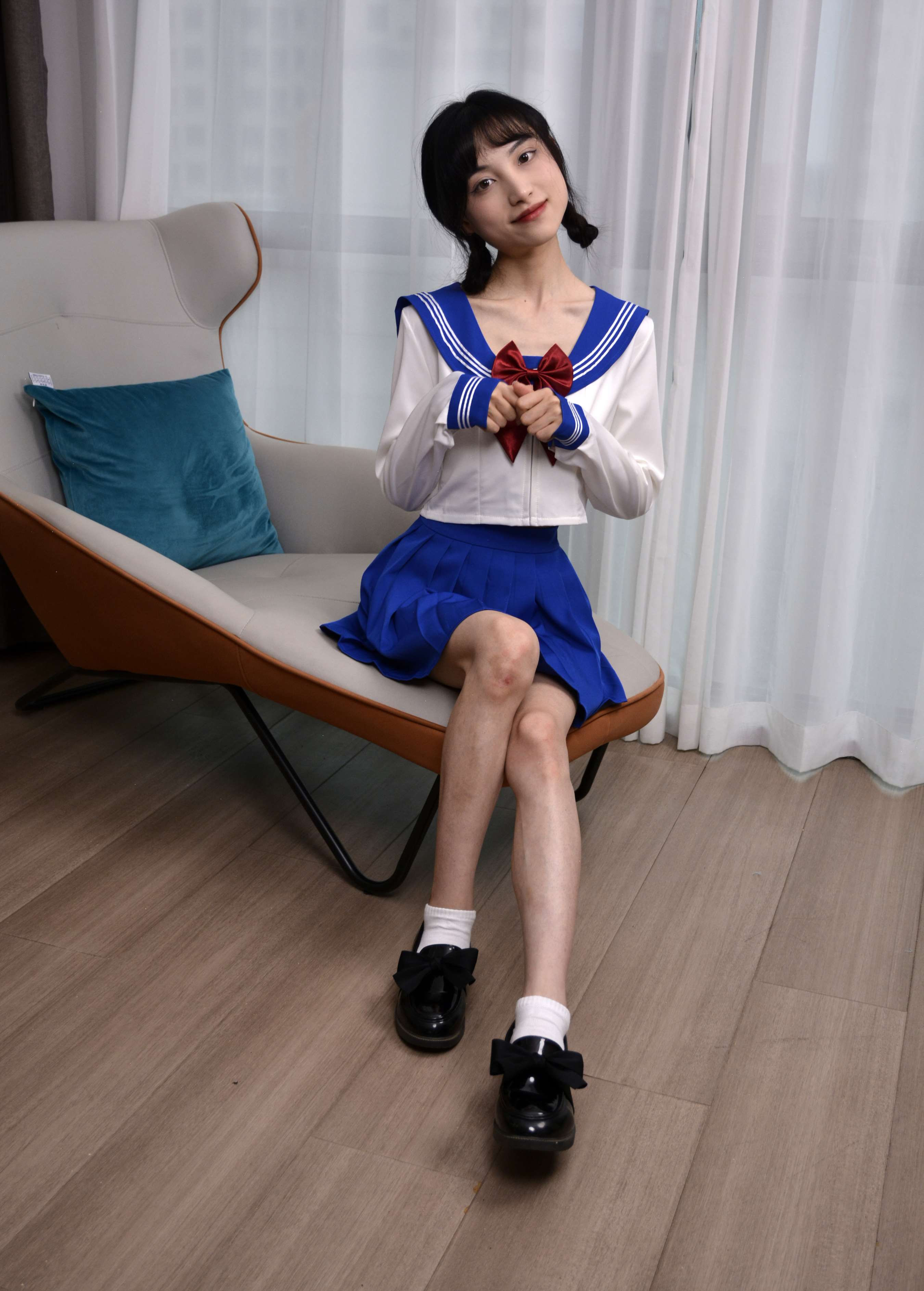 《柒柒 蓝色妖姬》作品图