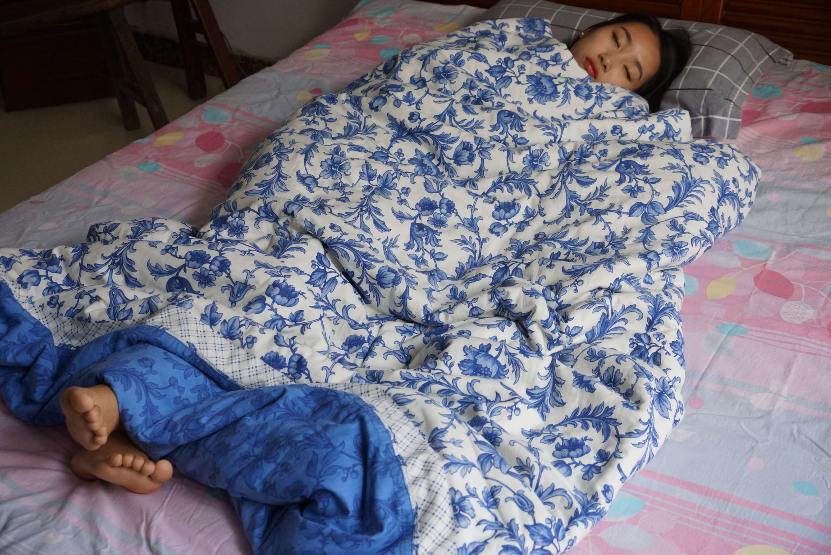 《忙了一天的现状》作品图