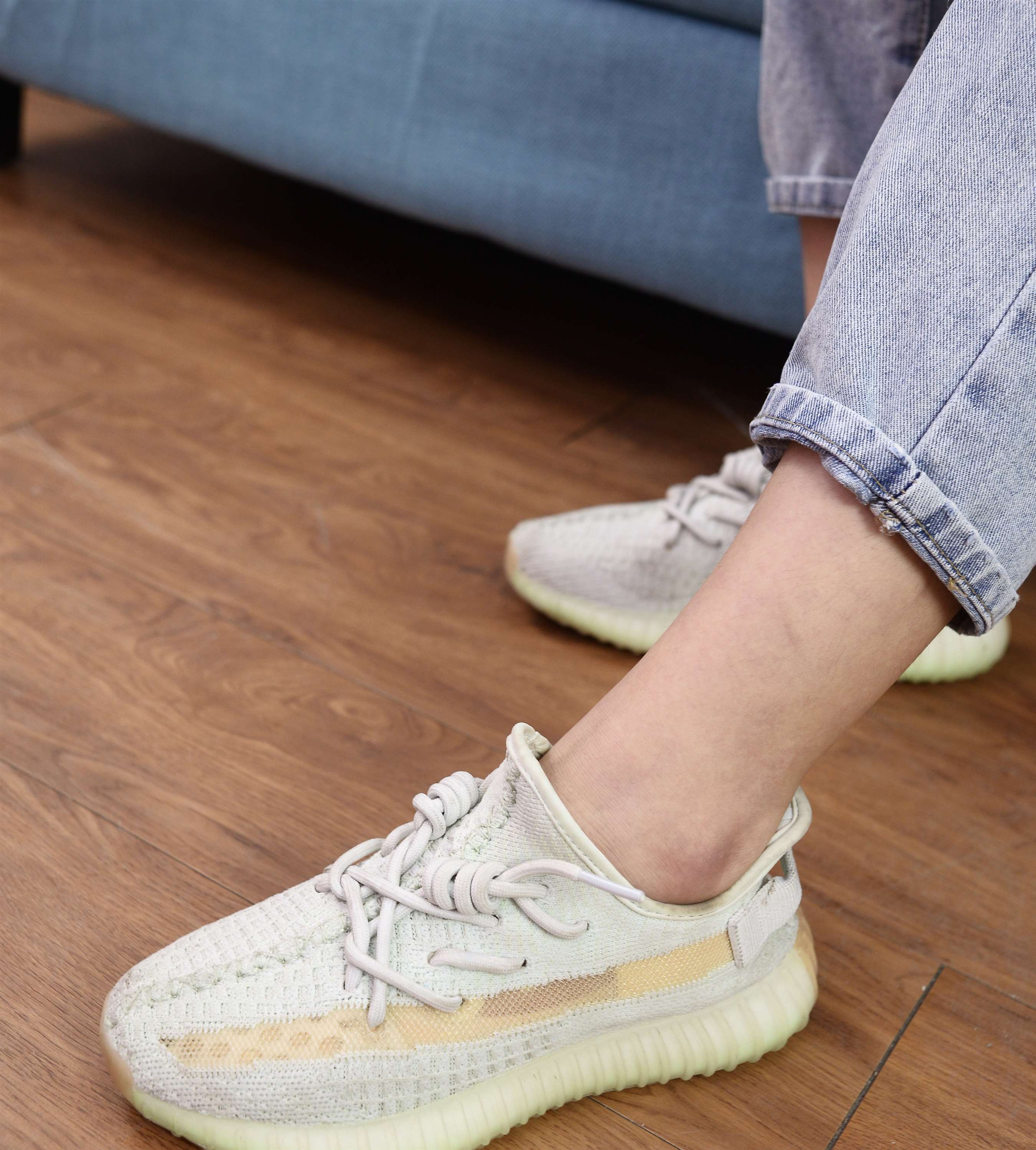 《七分牛仔の船袜脚丫》作品图