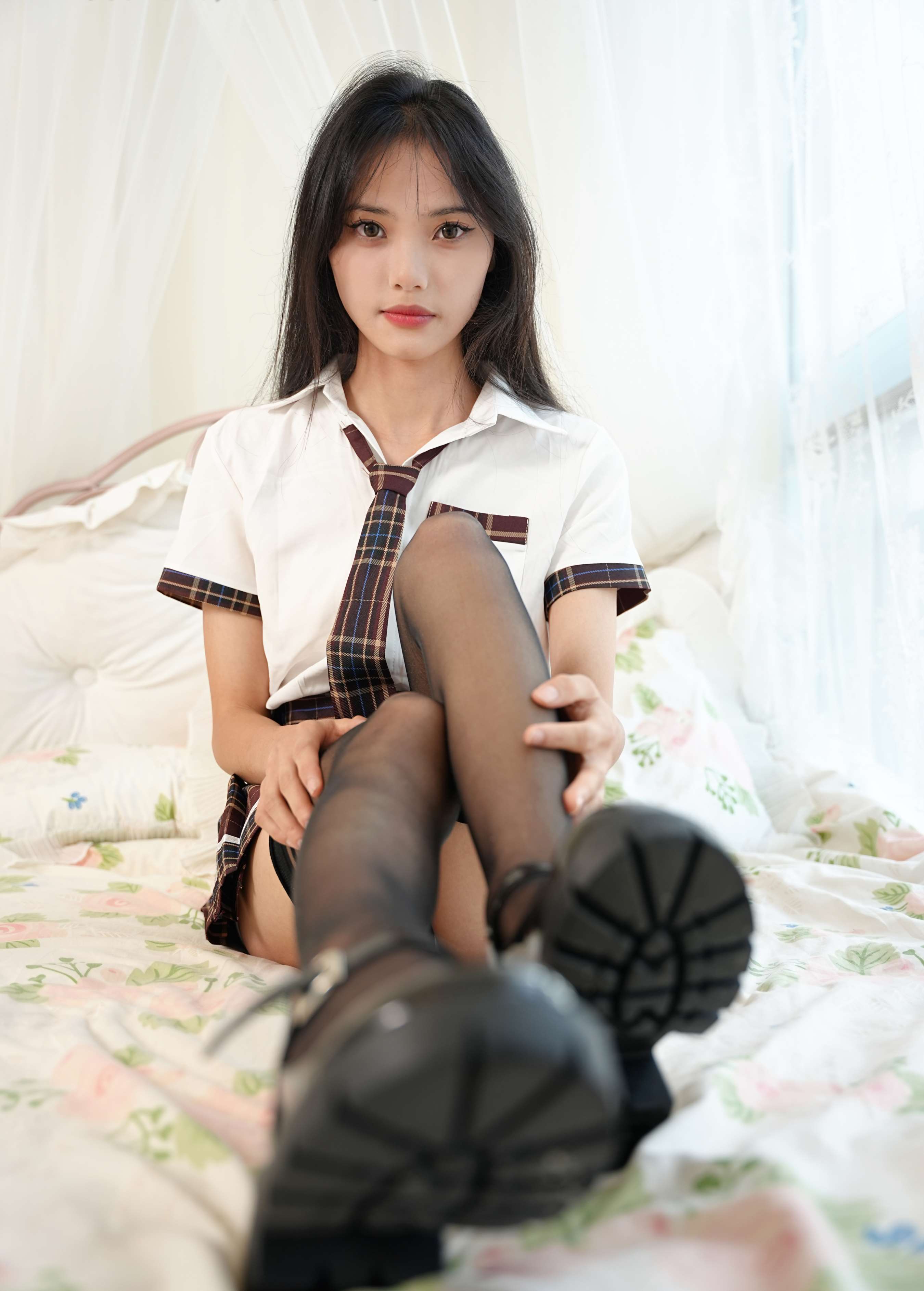 《娟娟-你的JK女孩》作品图