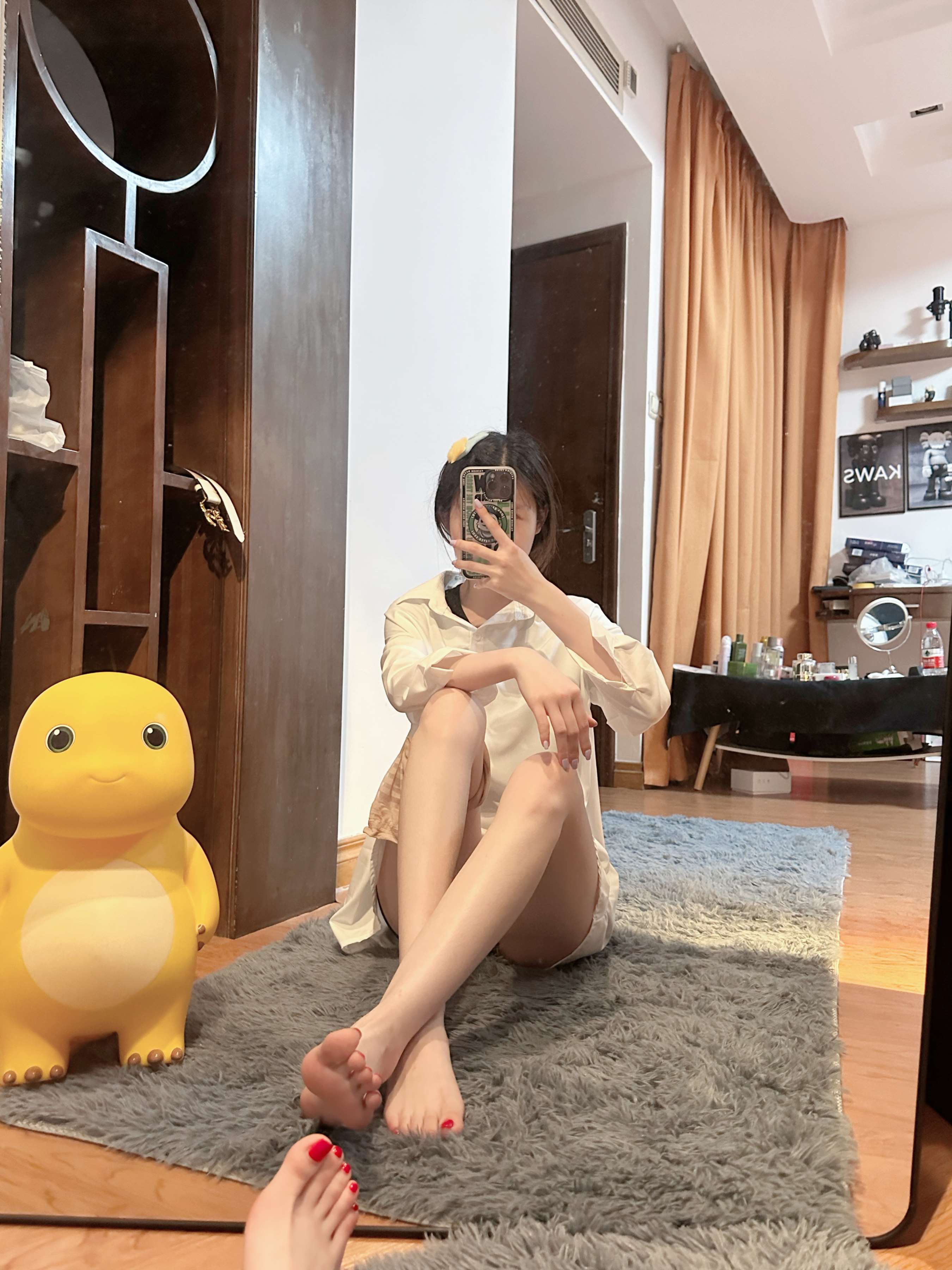 《抖音网红足模肉丝》作品图