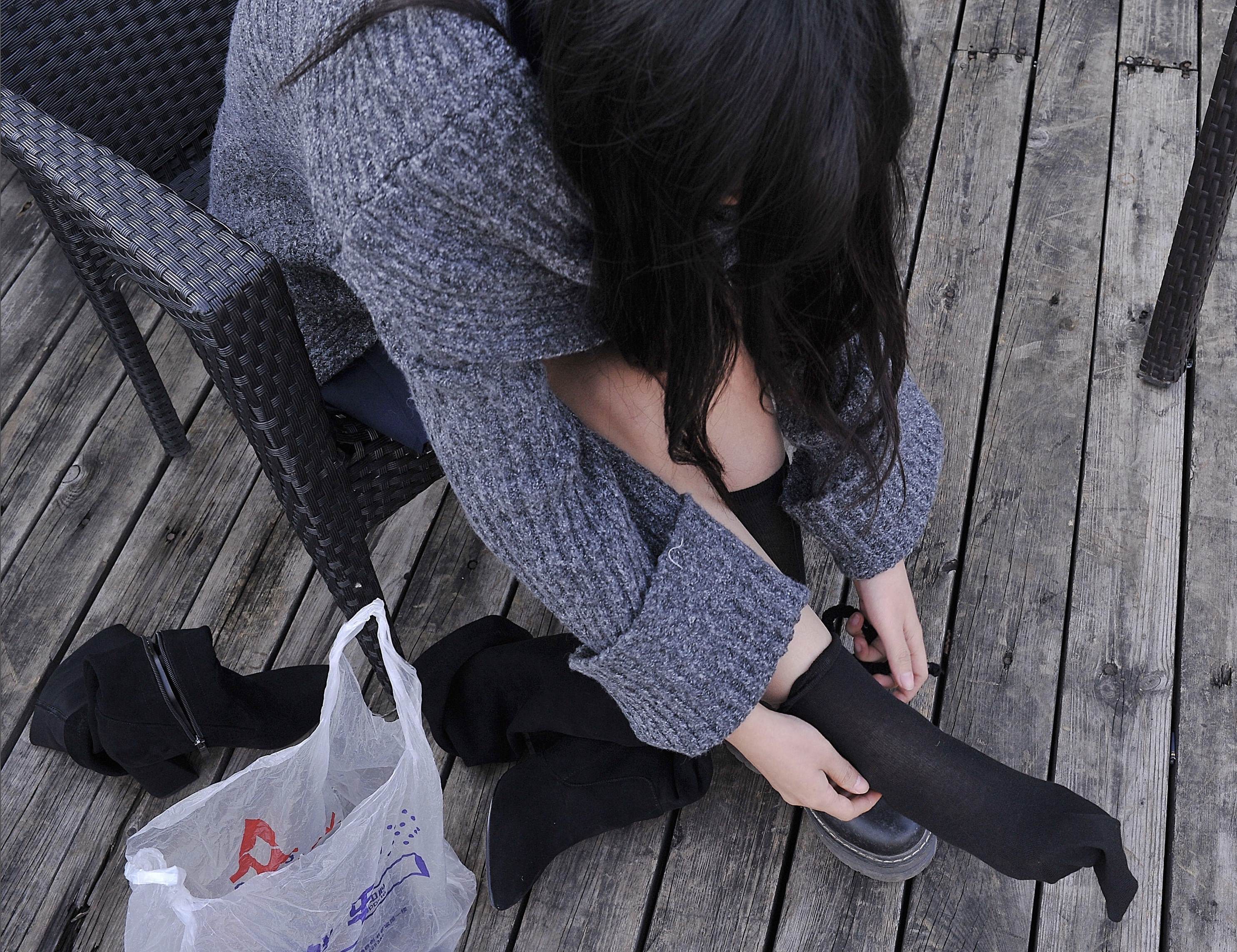 《日系风の棉袜脚》作品图