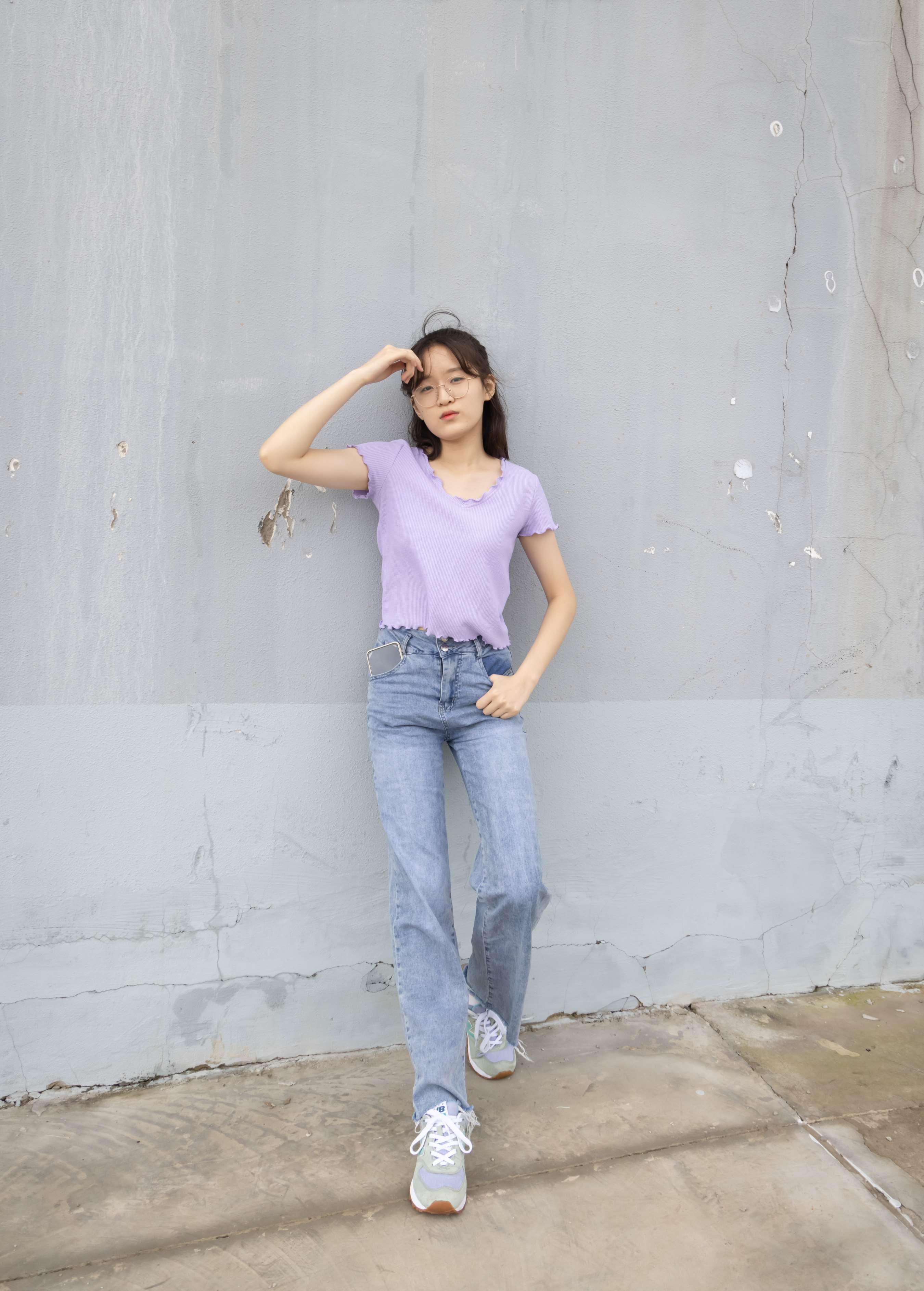 《熊熊学妹 NB运动鞋の棉袜脚》作品图