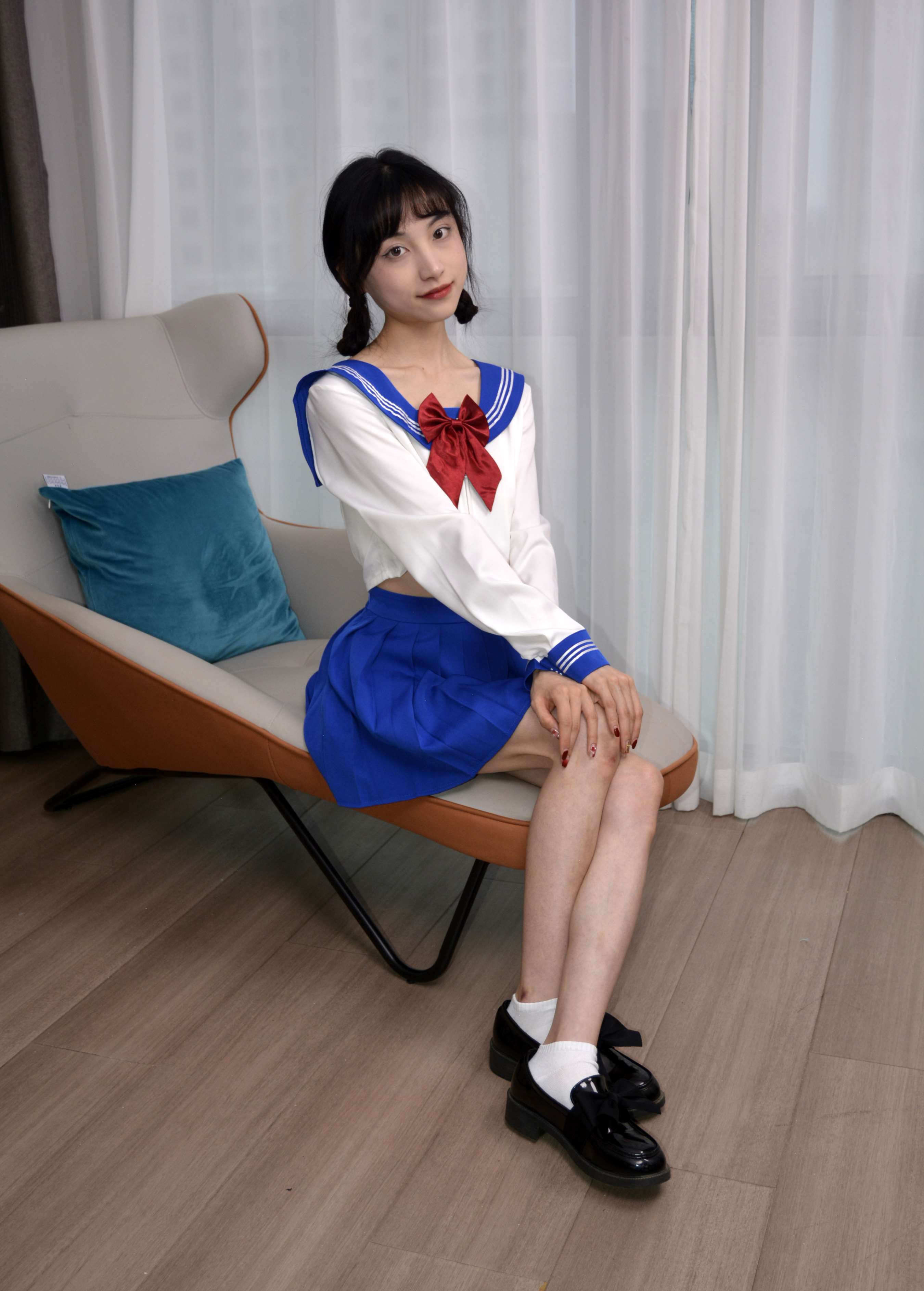 《柒柒 蓝色妖姬》作品图