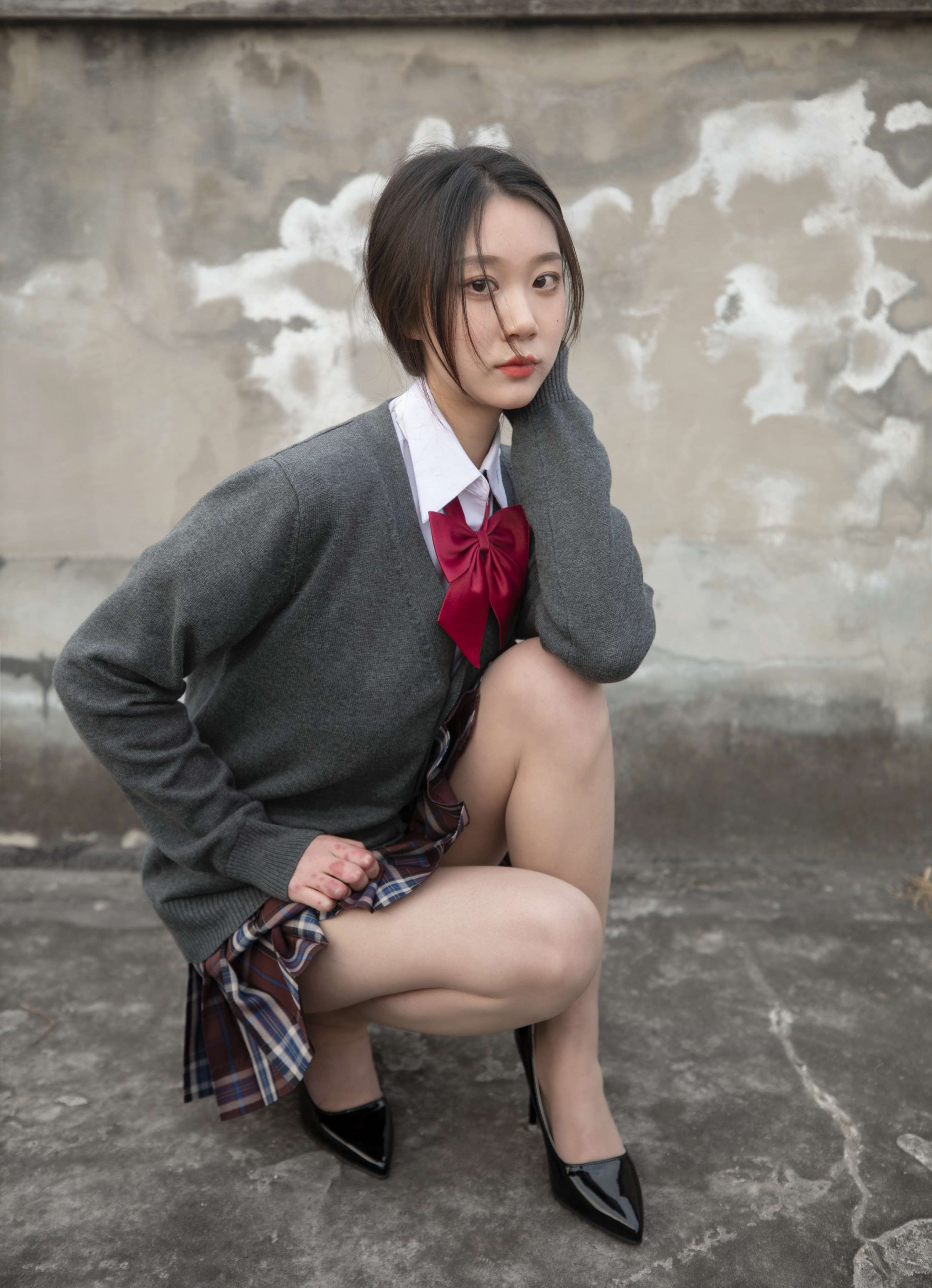 《【免费】JK装の高跟丝足》作品图