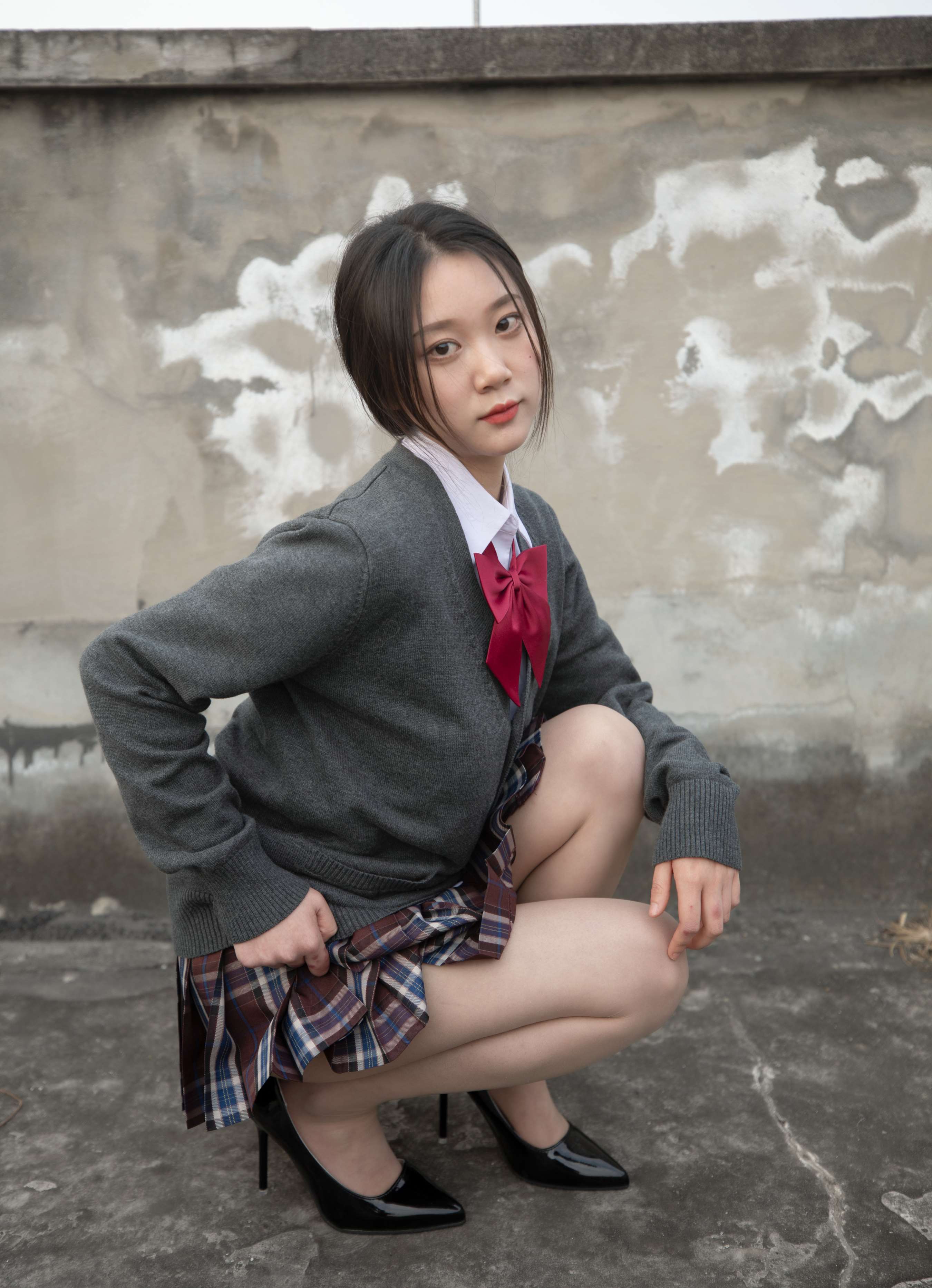 《【免费】JK装の高跟丝足》作品图