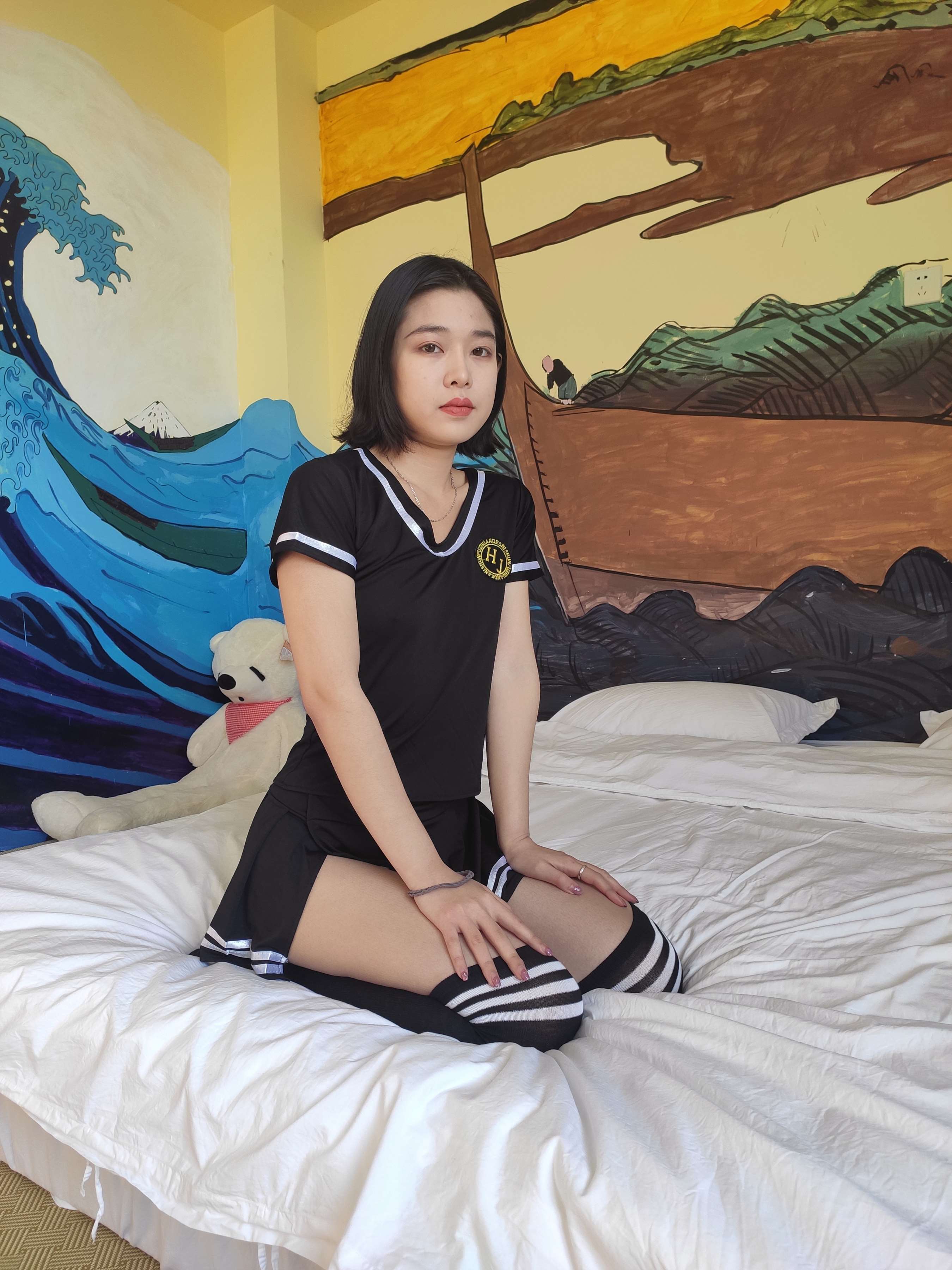 《周婧娉的黑长袜》作品图