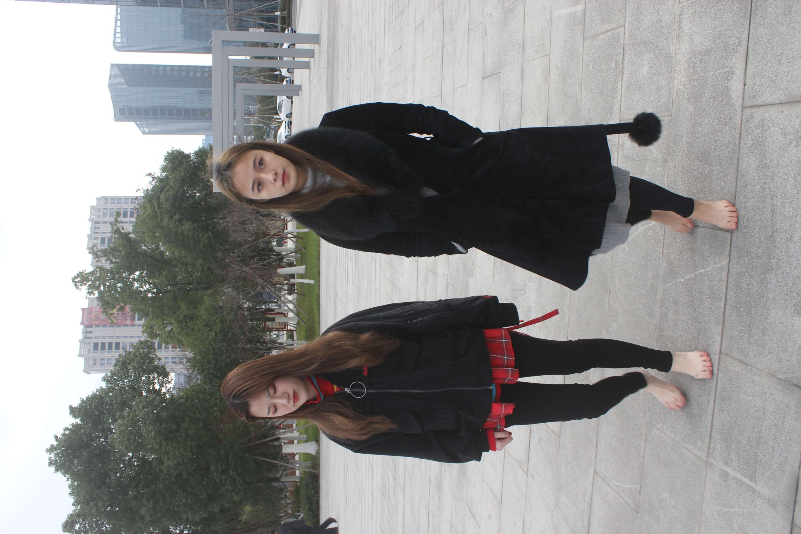 《赤脚两姐妹》作品图