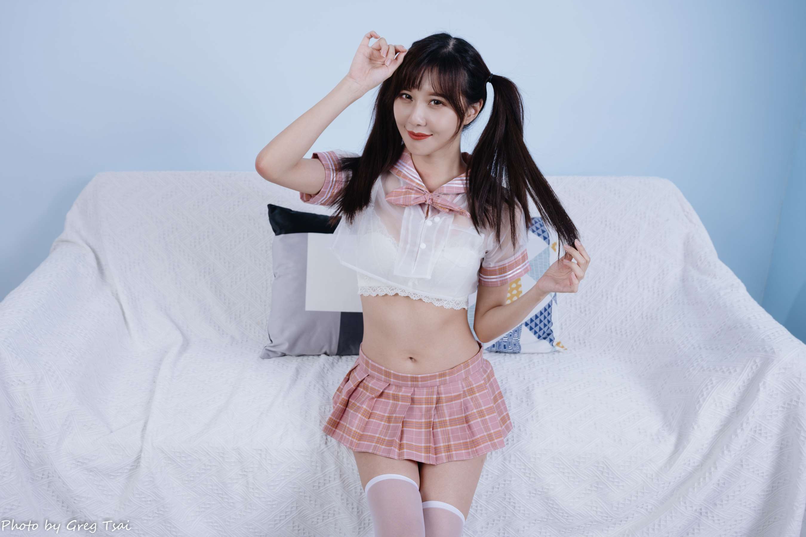 《郁晴 - 学生服》作品图