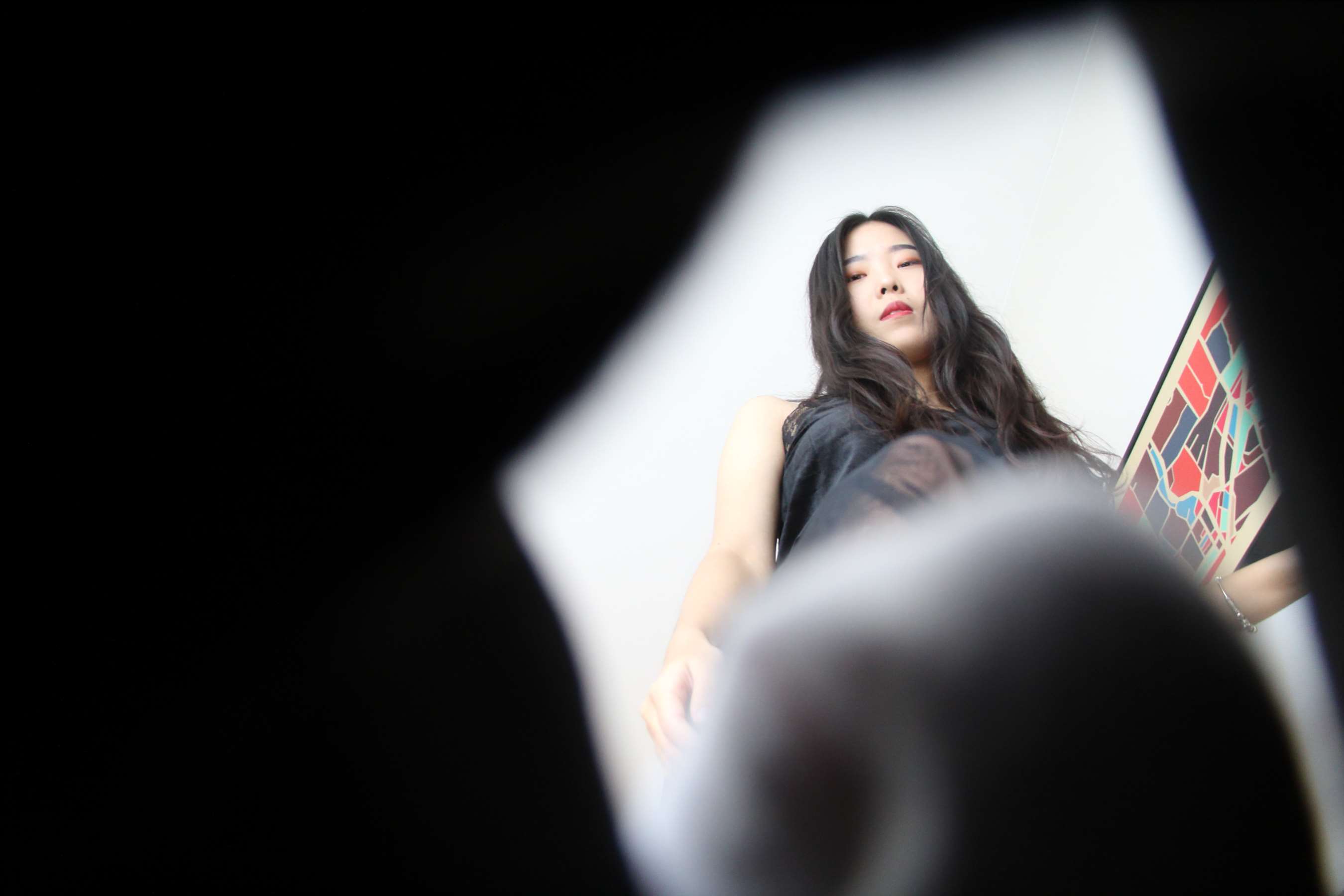 《师姐旅馆白棉袜脚》作品图