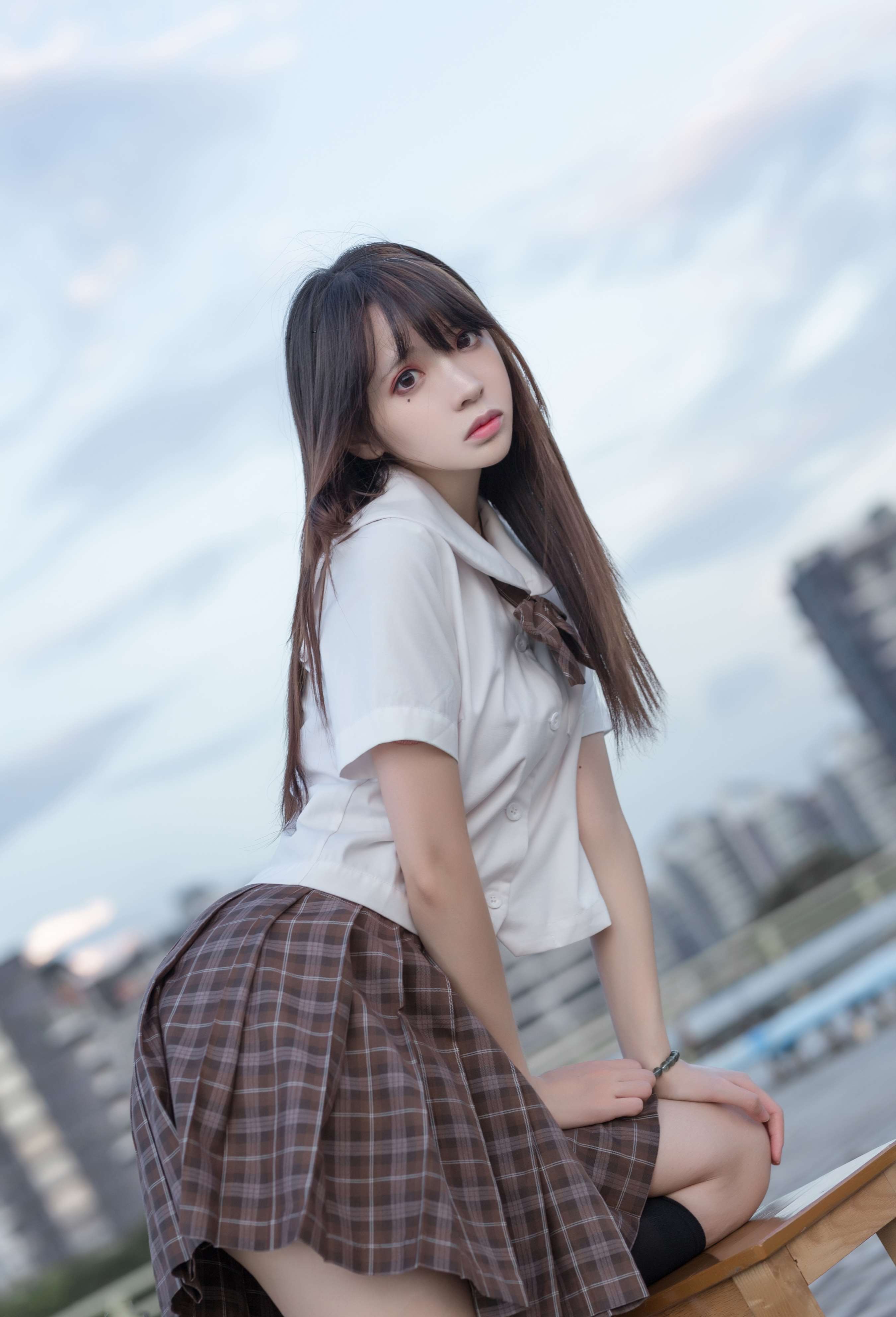 《忧郁学姐》作品图