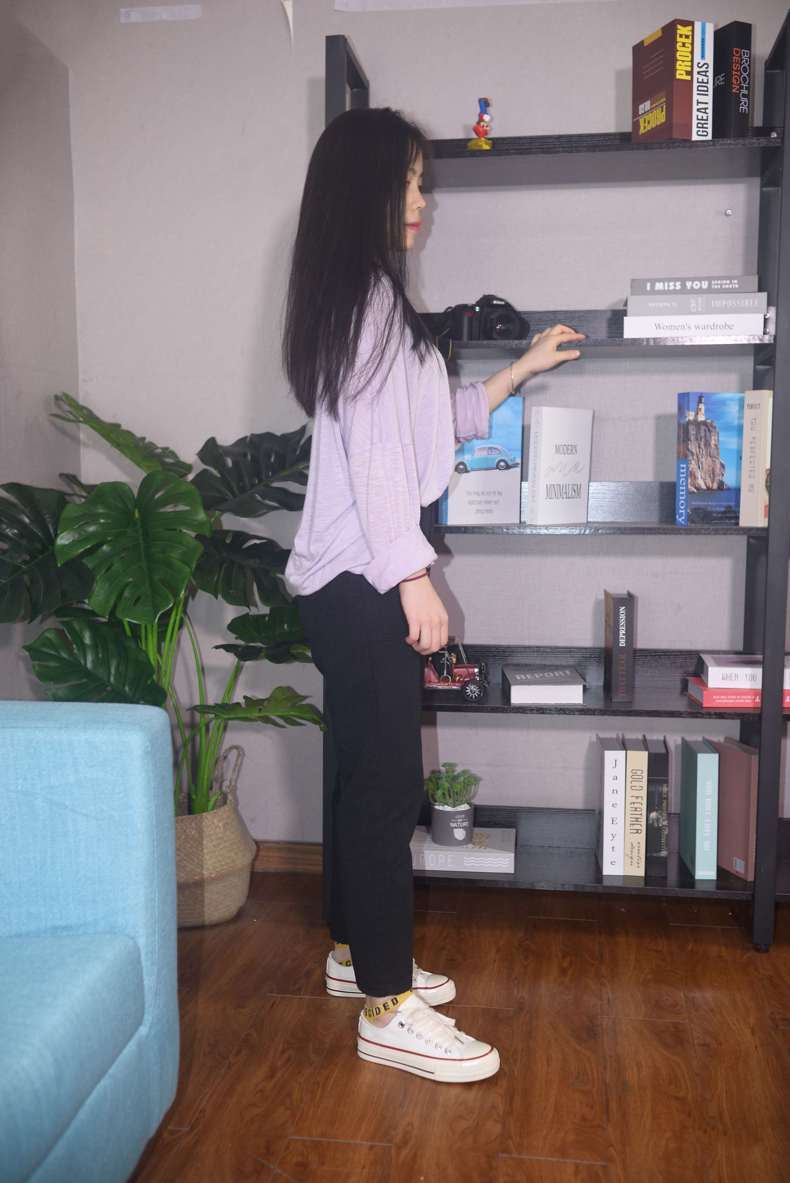 《婧琪小姐姐 鹿踏雾而来》作品图