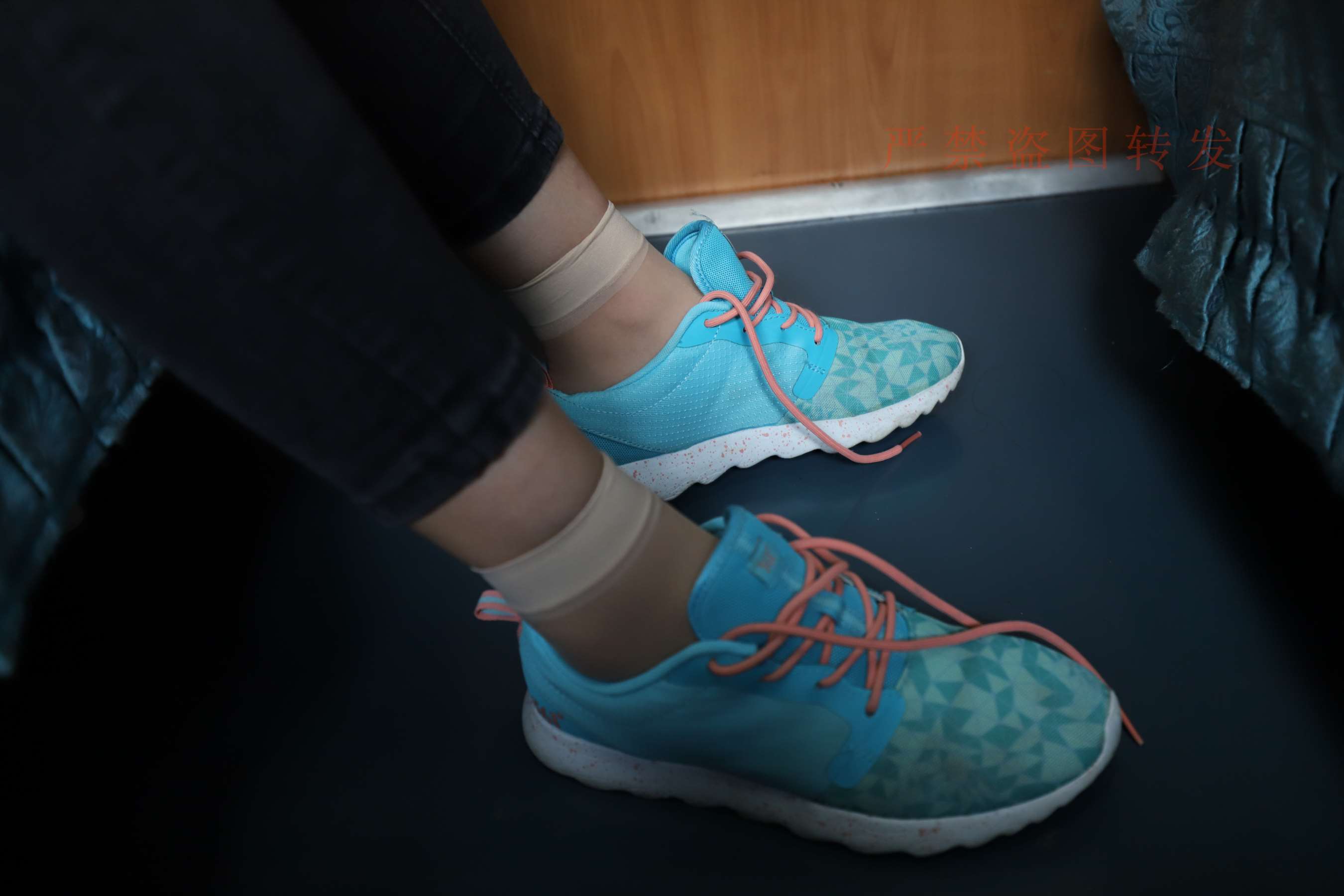 《列车上短丝四眼妹》作品图