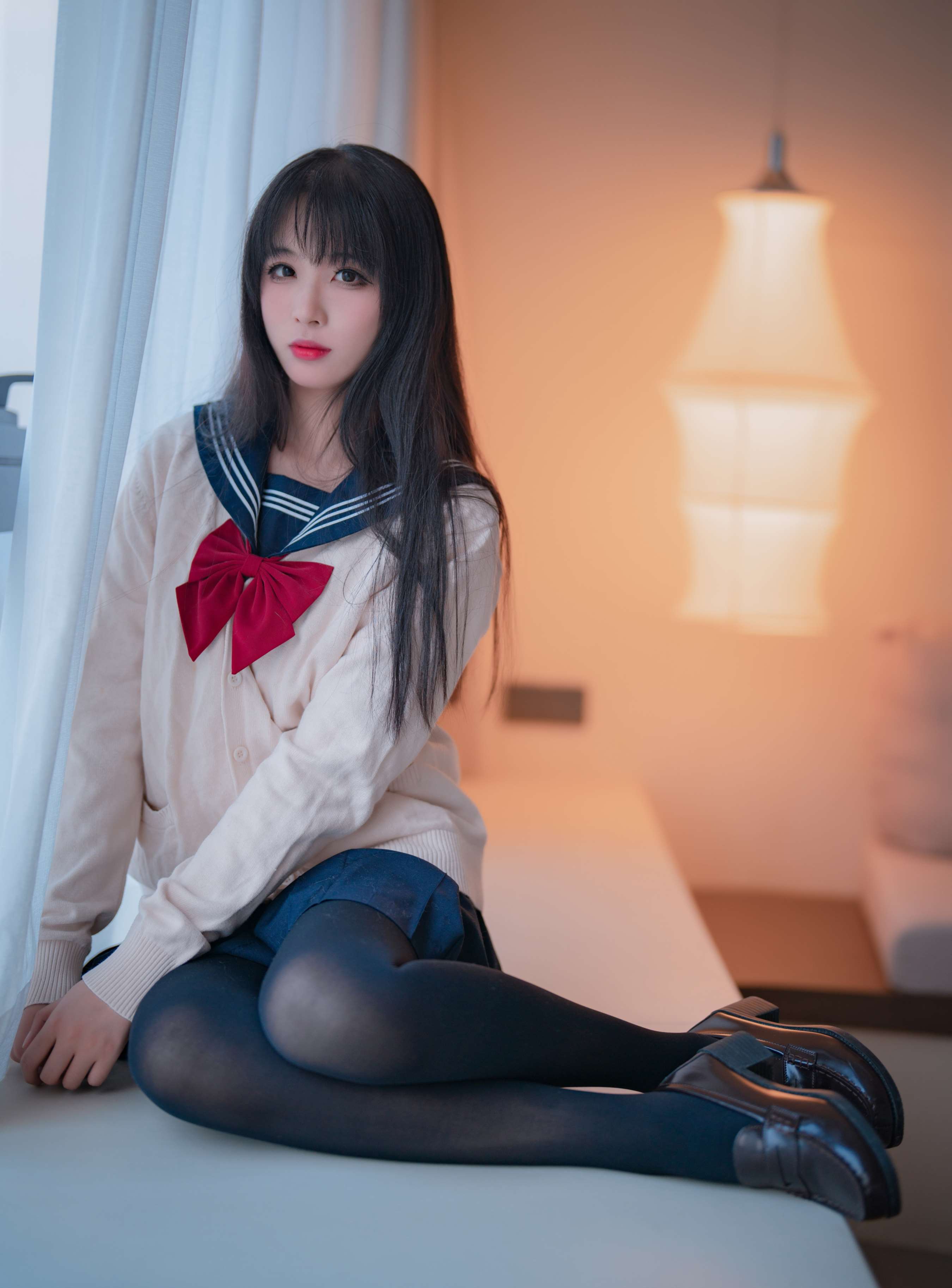 《少女黑丝JK》作品图