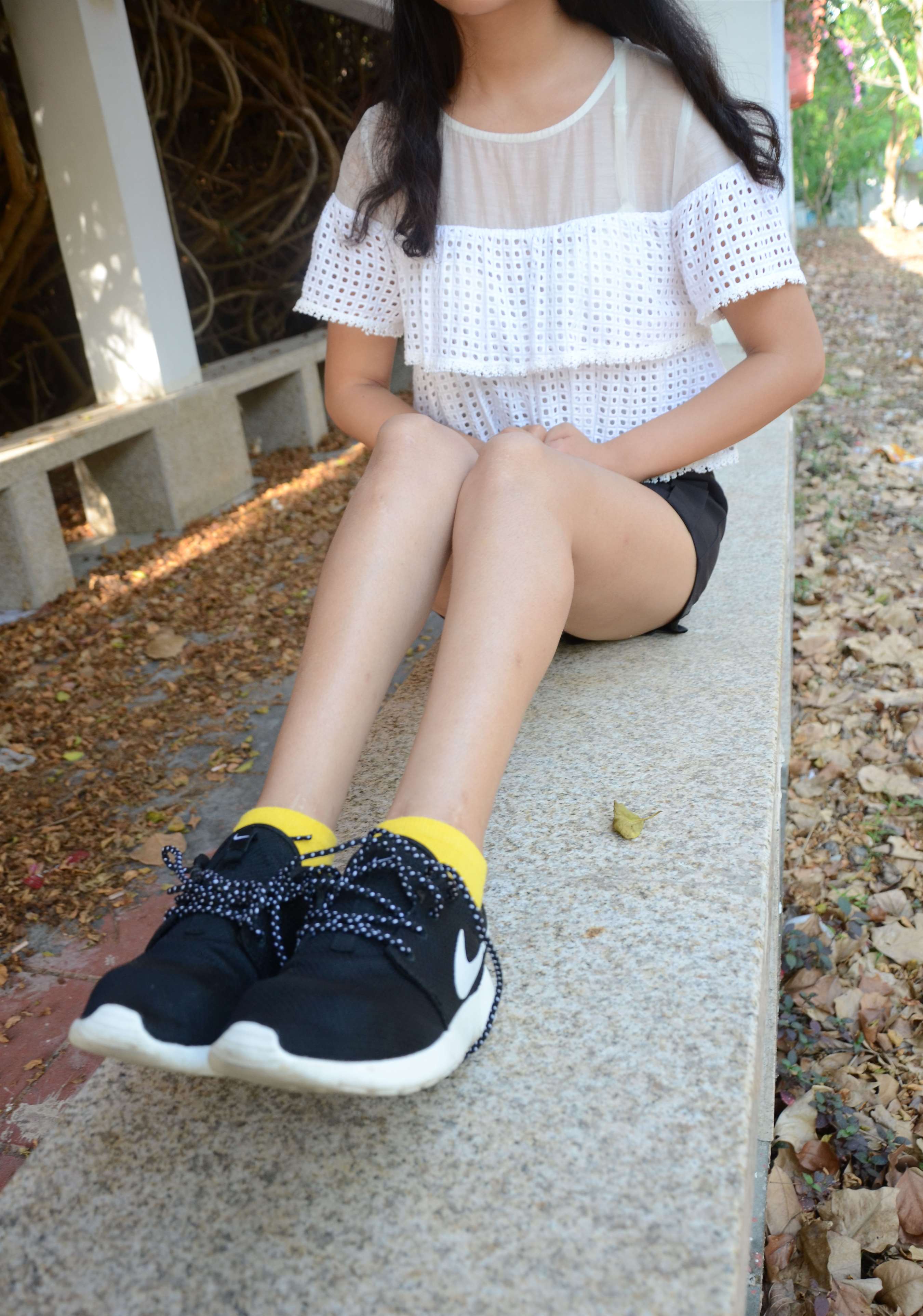 《运动鞋の斑点棉袜》作品图