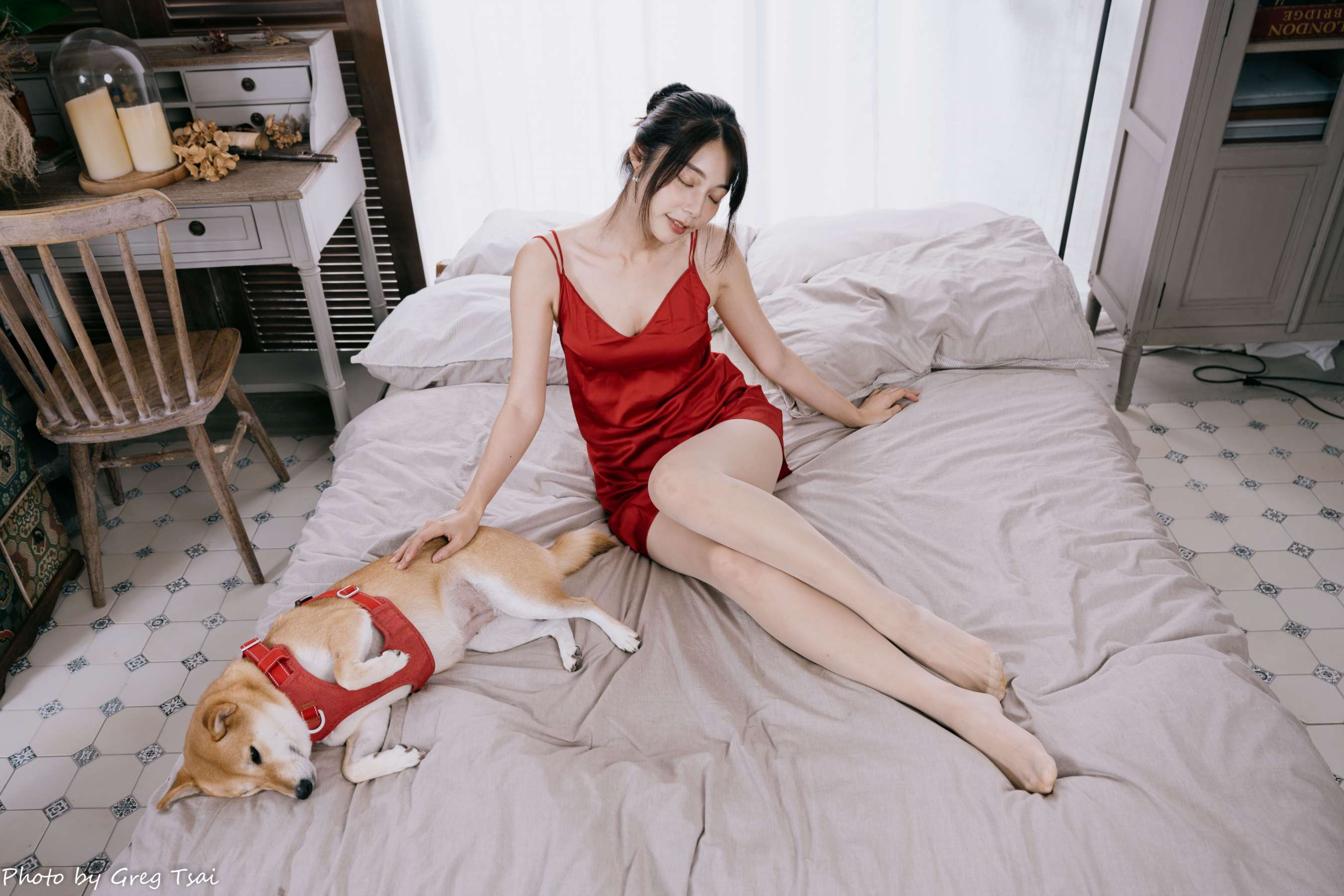 《凯西 - 睡衣肉丝》作品图