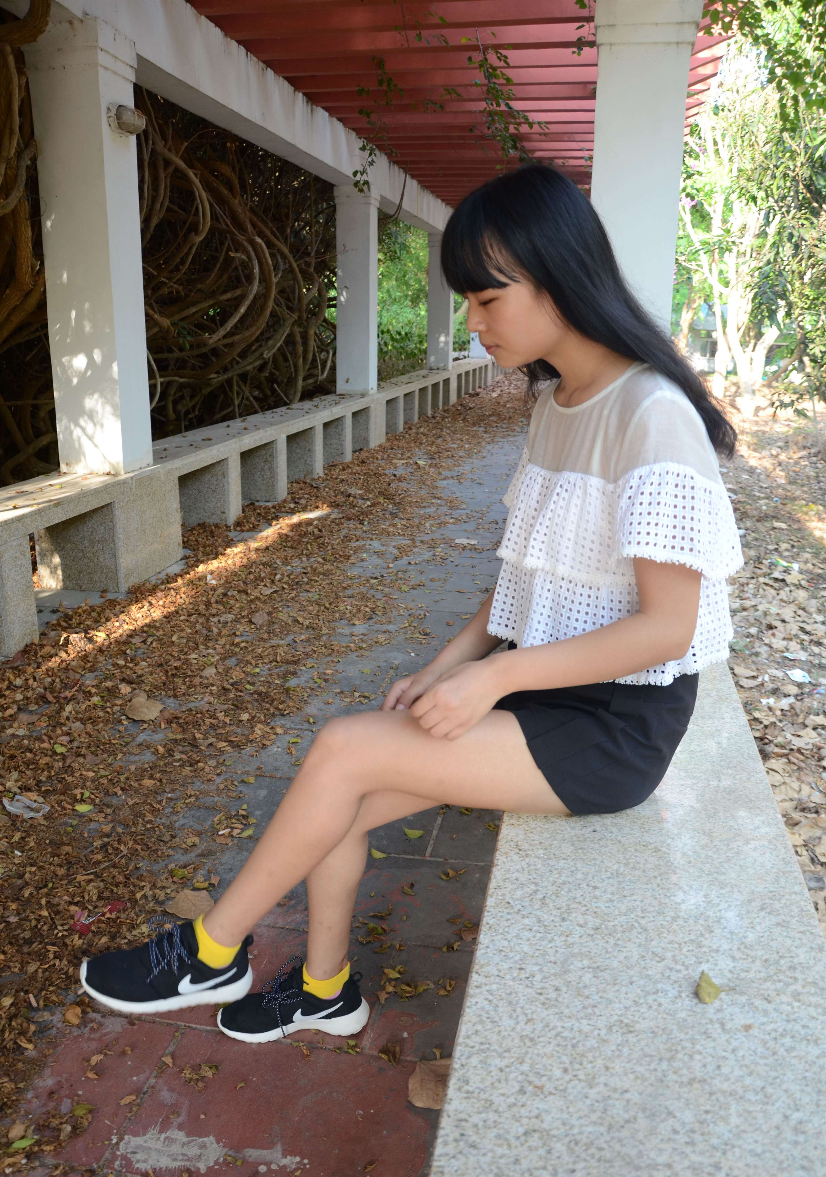 《运动鞋の斑点棉袜》作品图