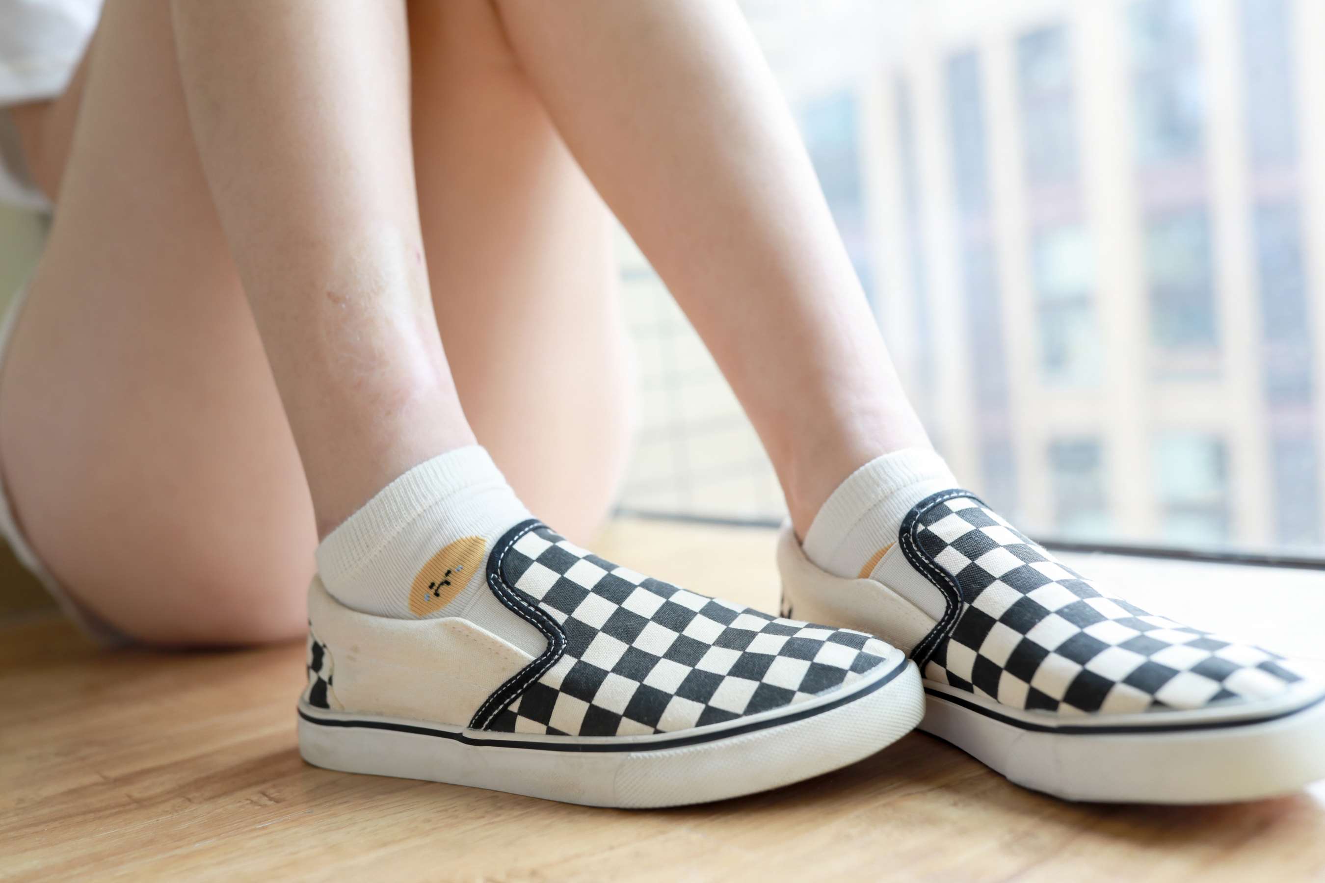 《森森布鞋の棉袜脚》作品图