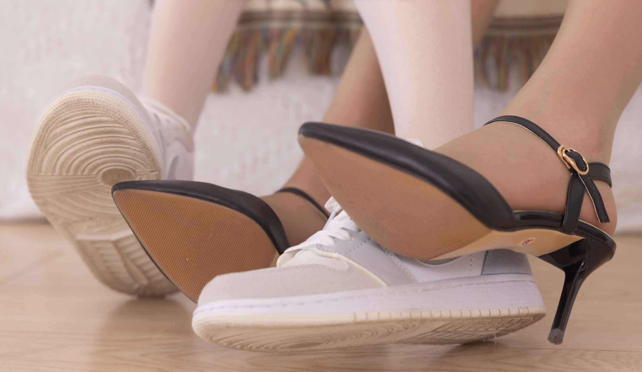 《小甜豆和稚予互脚》作品图