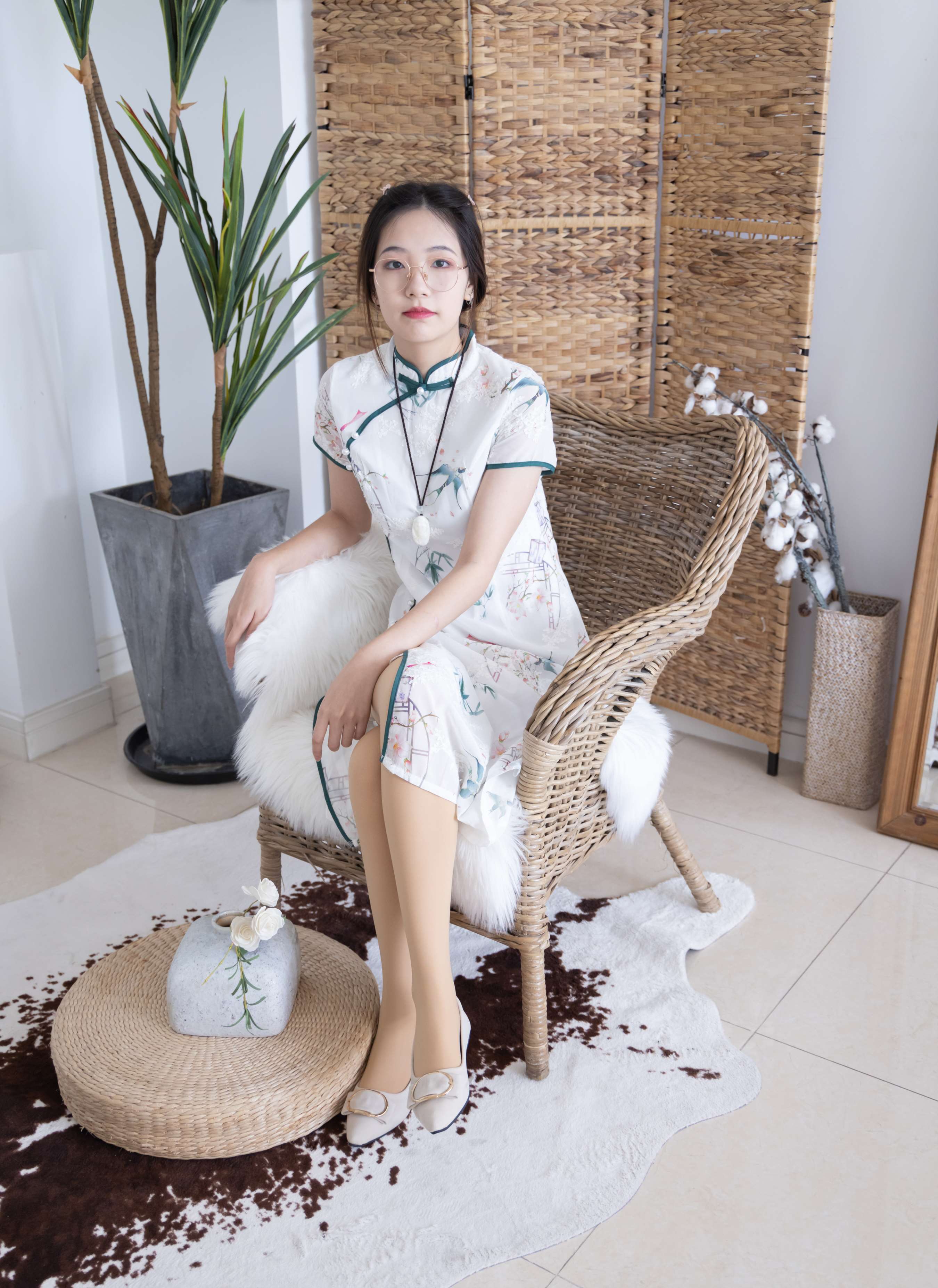 《小甜豆-平底鞋の双层厚肉丝》作品图