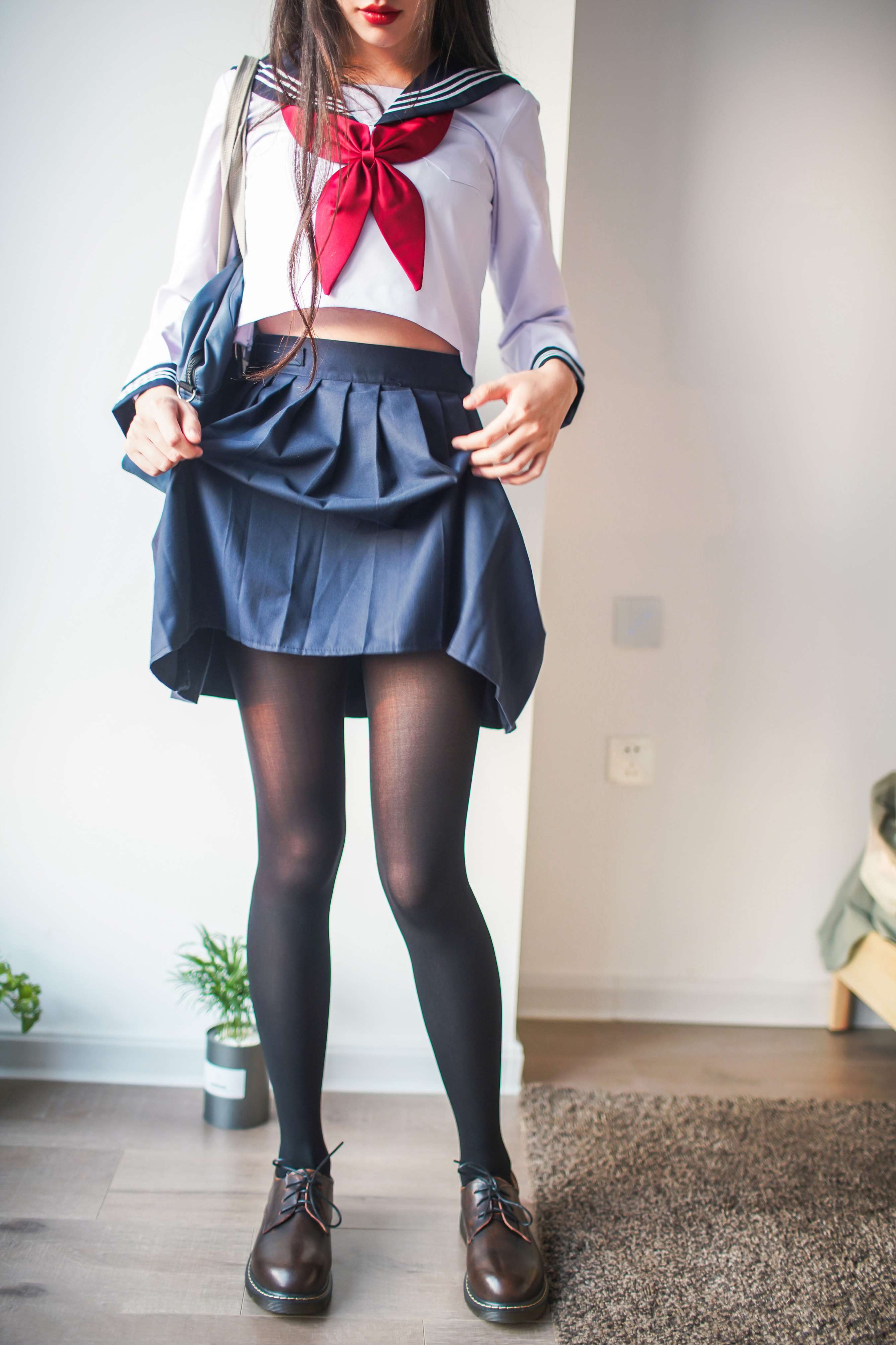 《牛奶JK连裤袜》作品图