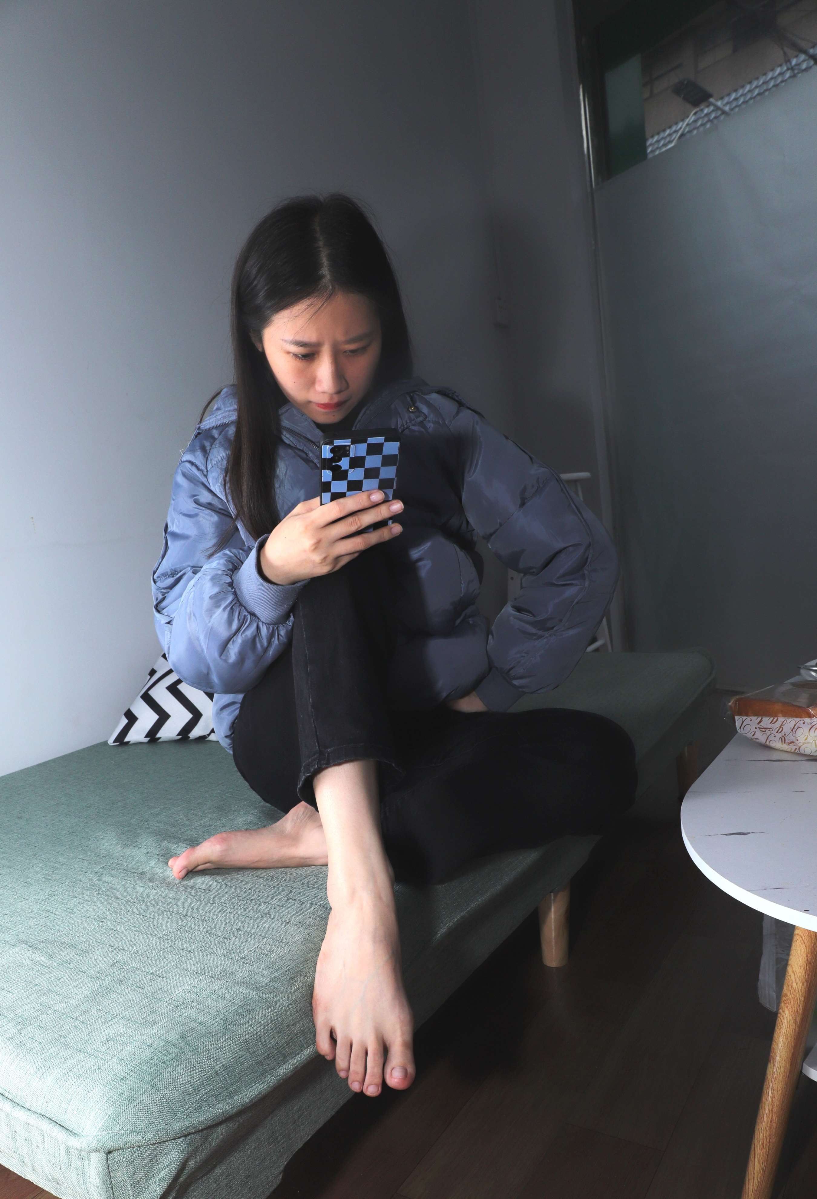 《小芳学姐的脚丫面包拼盘》作品图