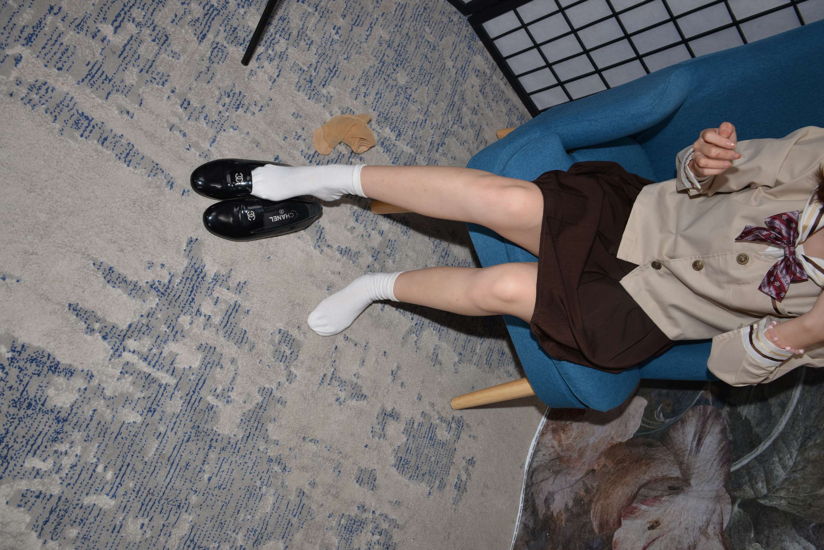 《可爱的小女生冰凌性感的36码小脚丫》作品图