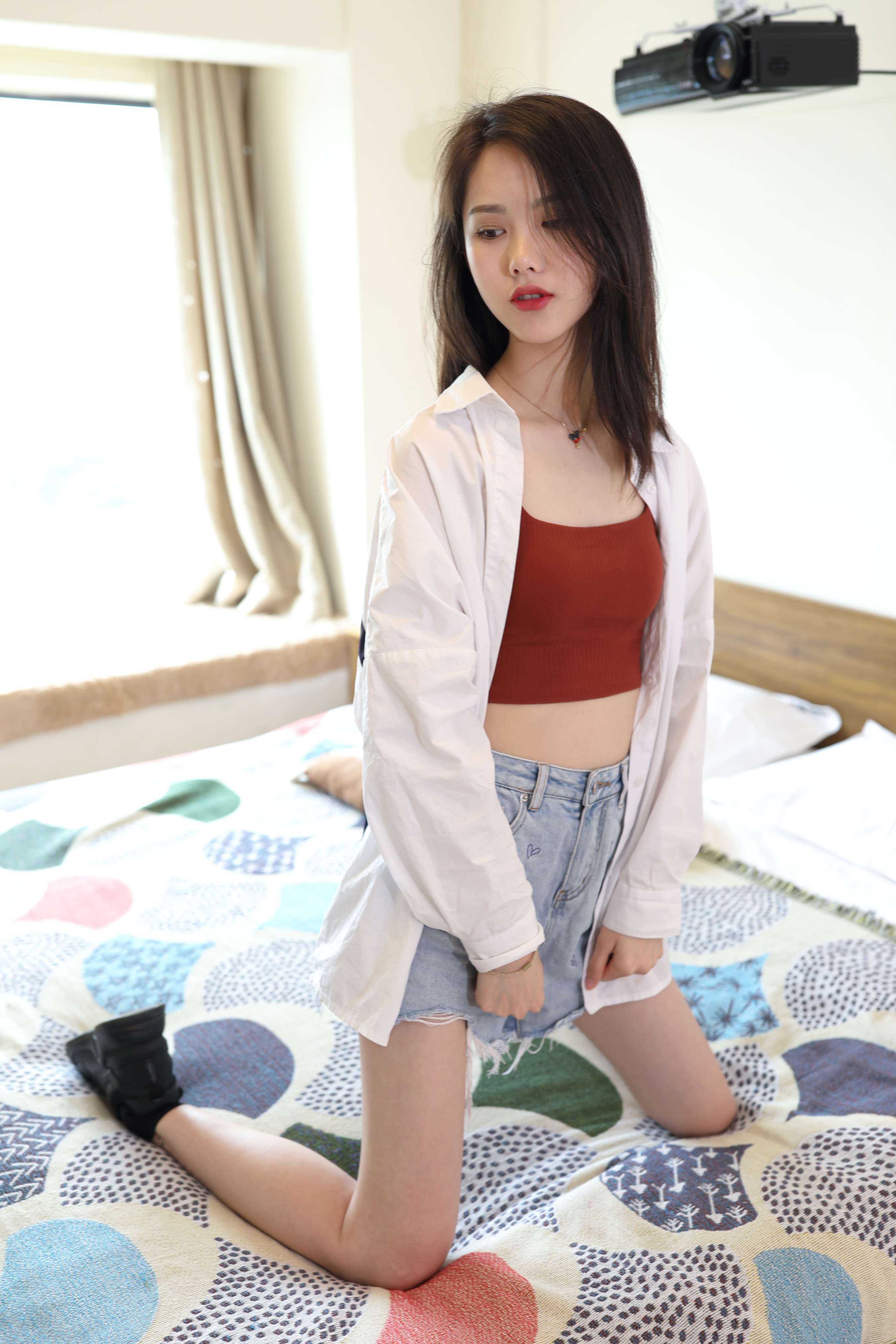 《美琳小姐姐棉袜裸足泡茶》作品图