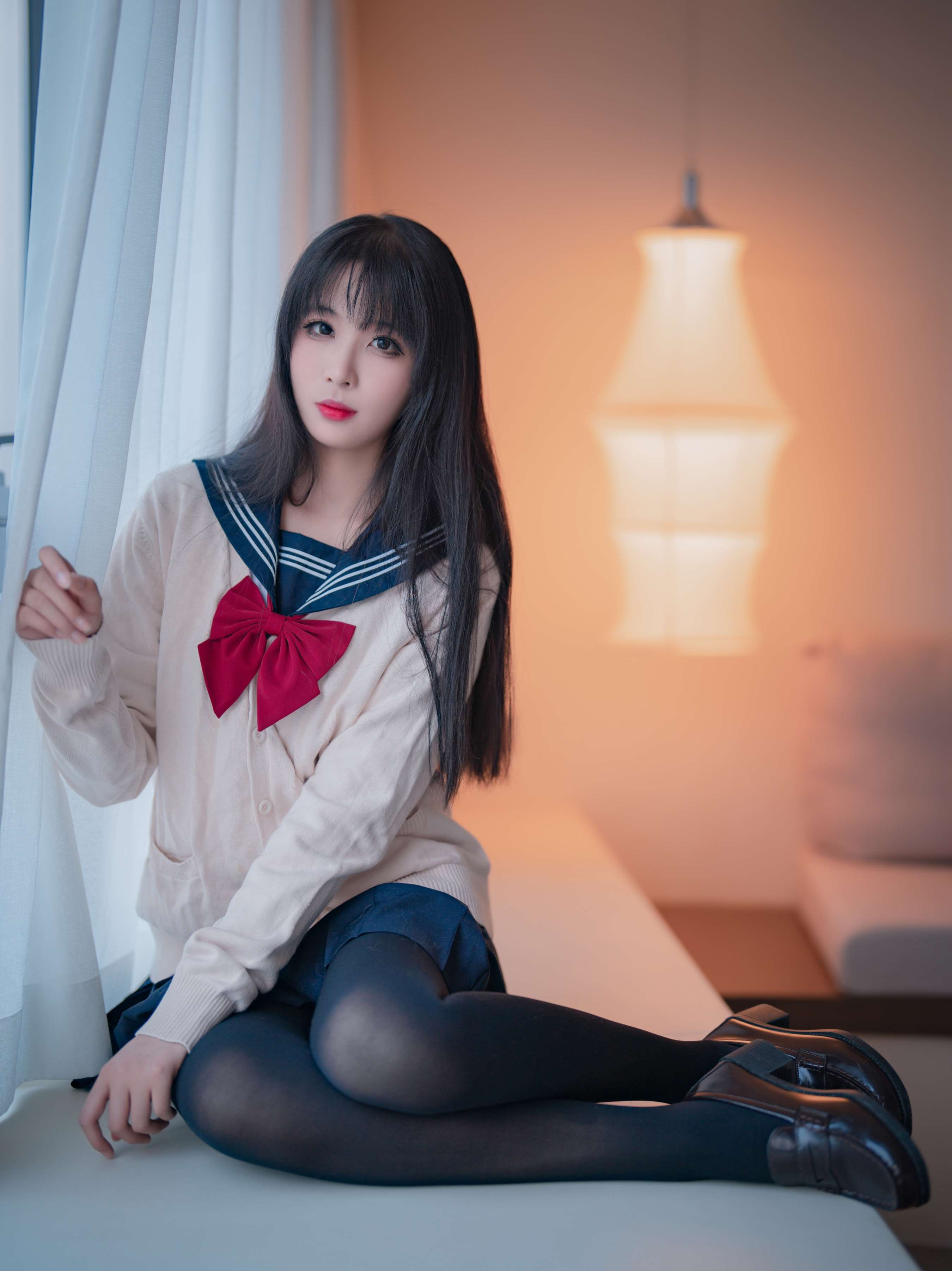 《少女黑丝JK》作品图