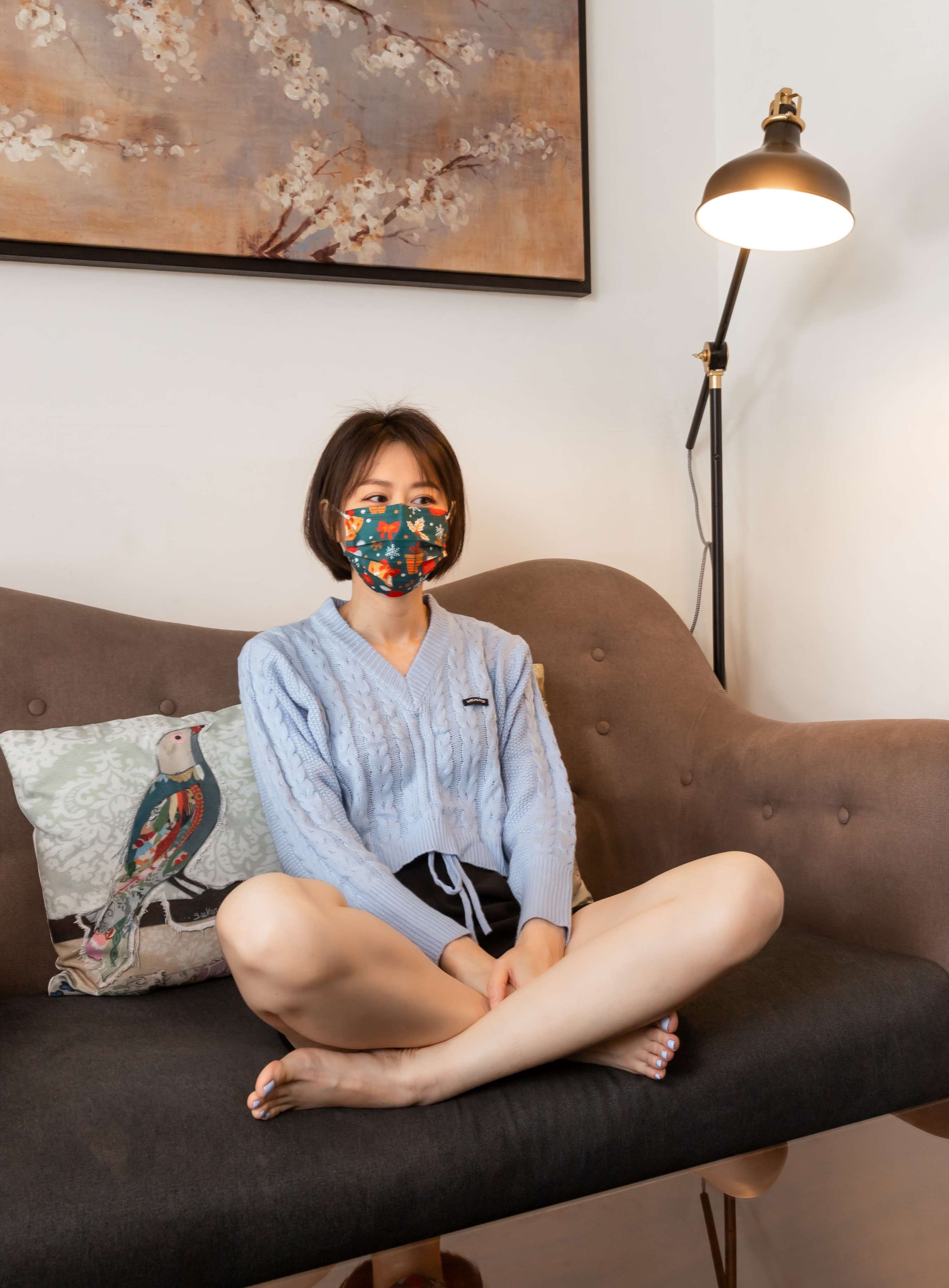 《孔雀毛挠脚心》作品图