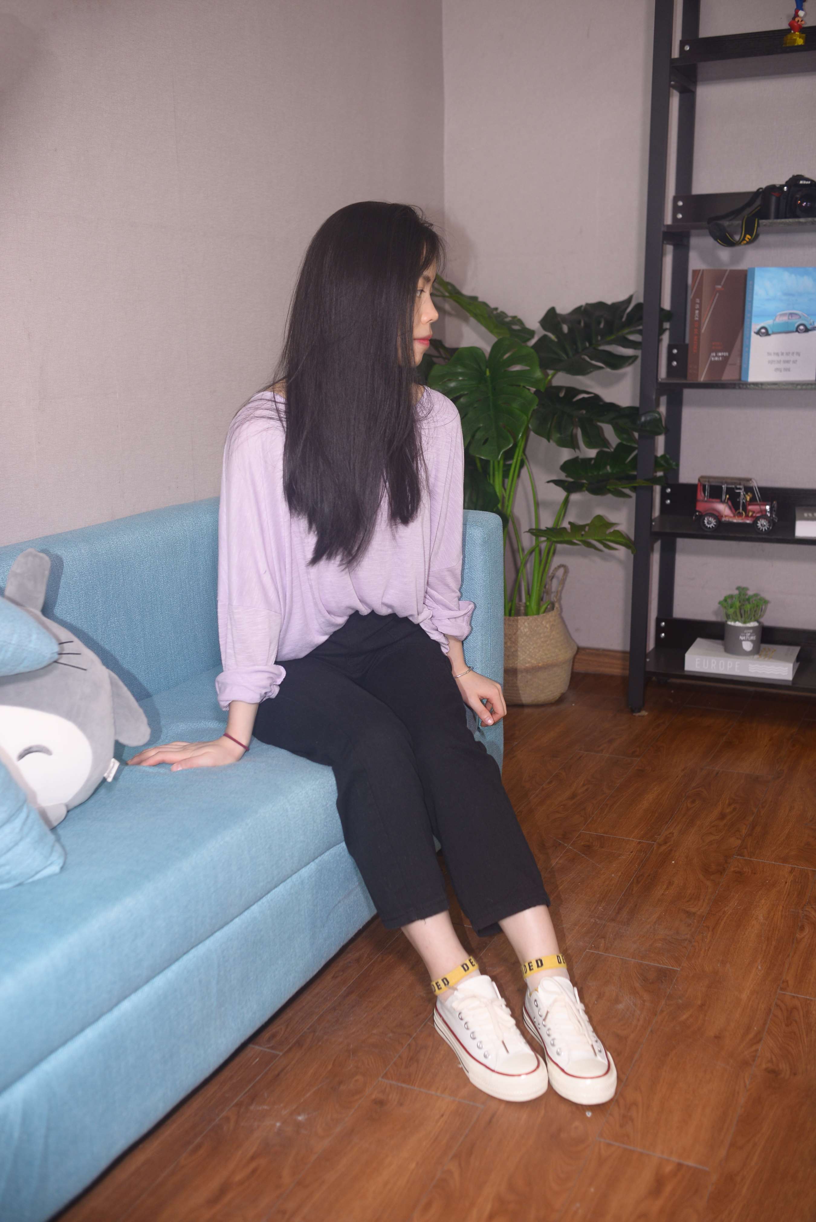 《婧琪小姐姐 鹿踏雾而来》作品图