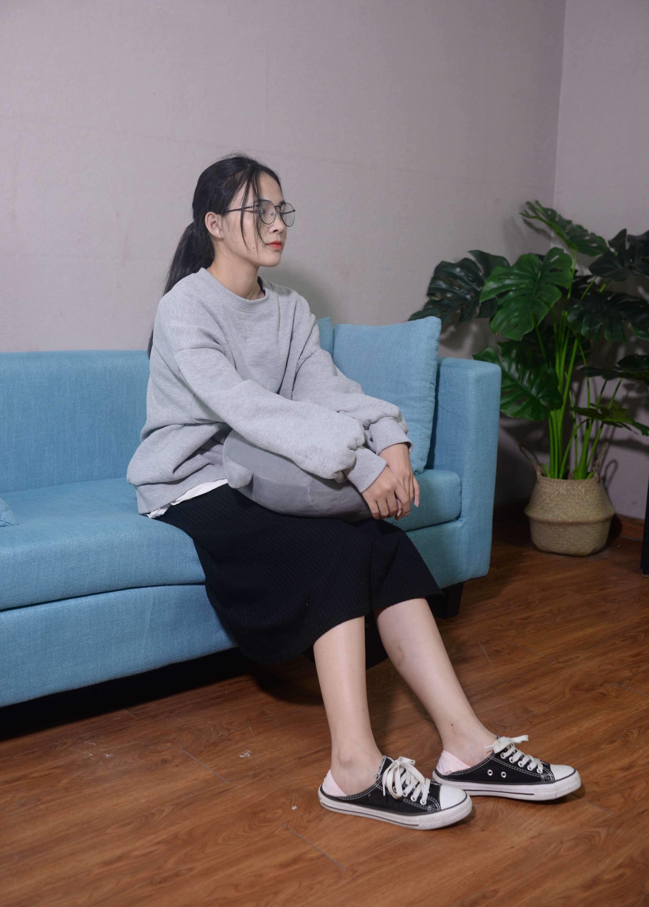 《小米酱小姐姐 月光要来温酒》作品图